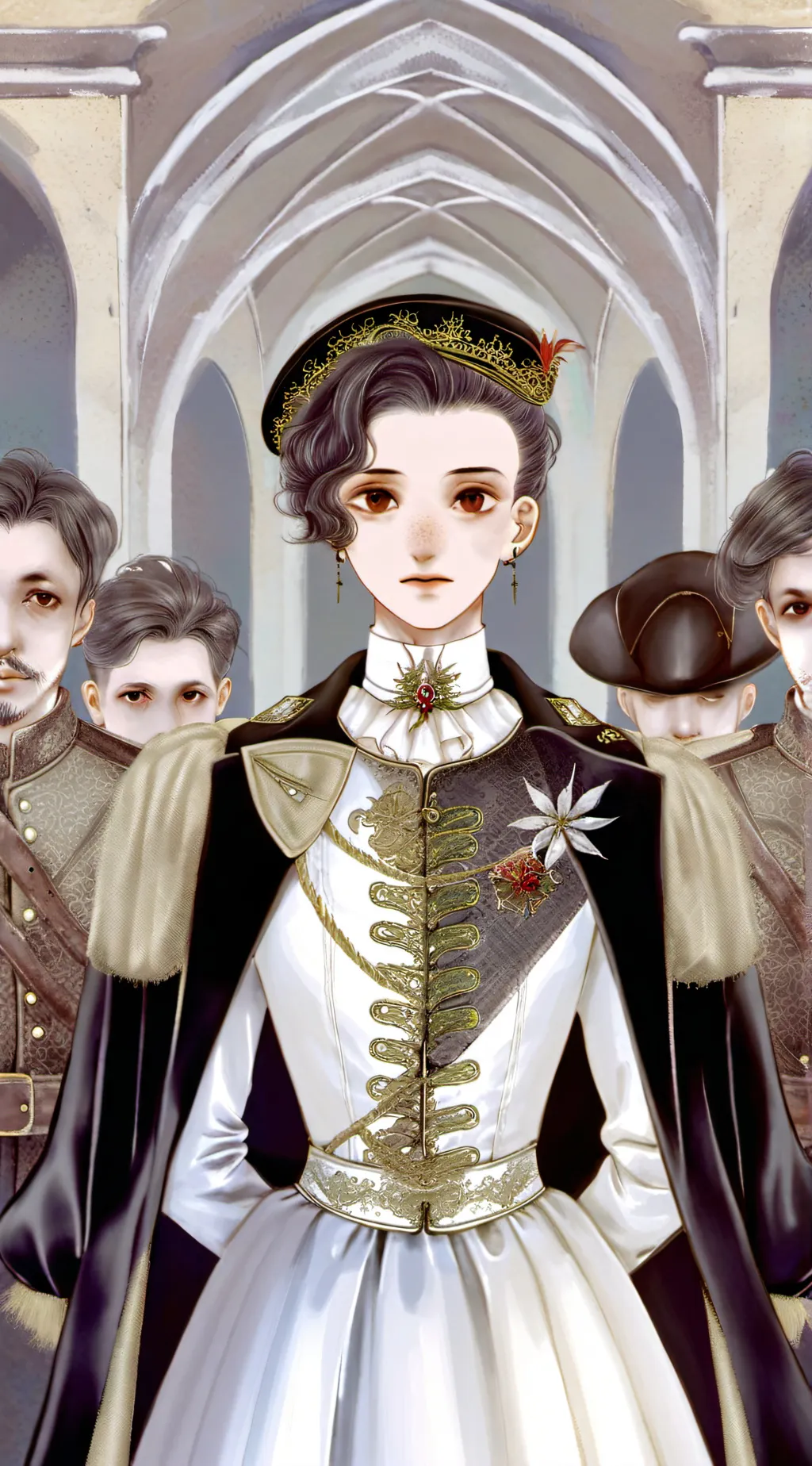 ai character: Estefania  background