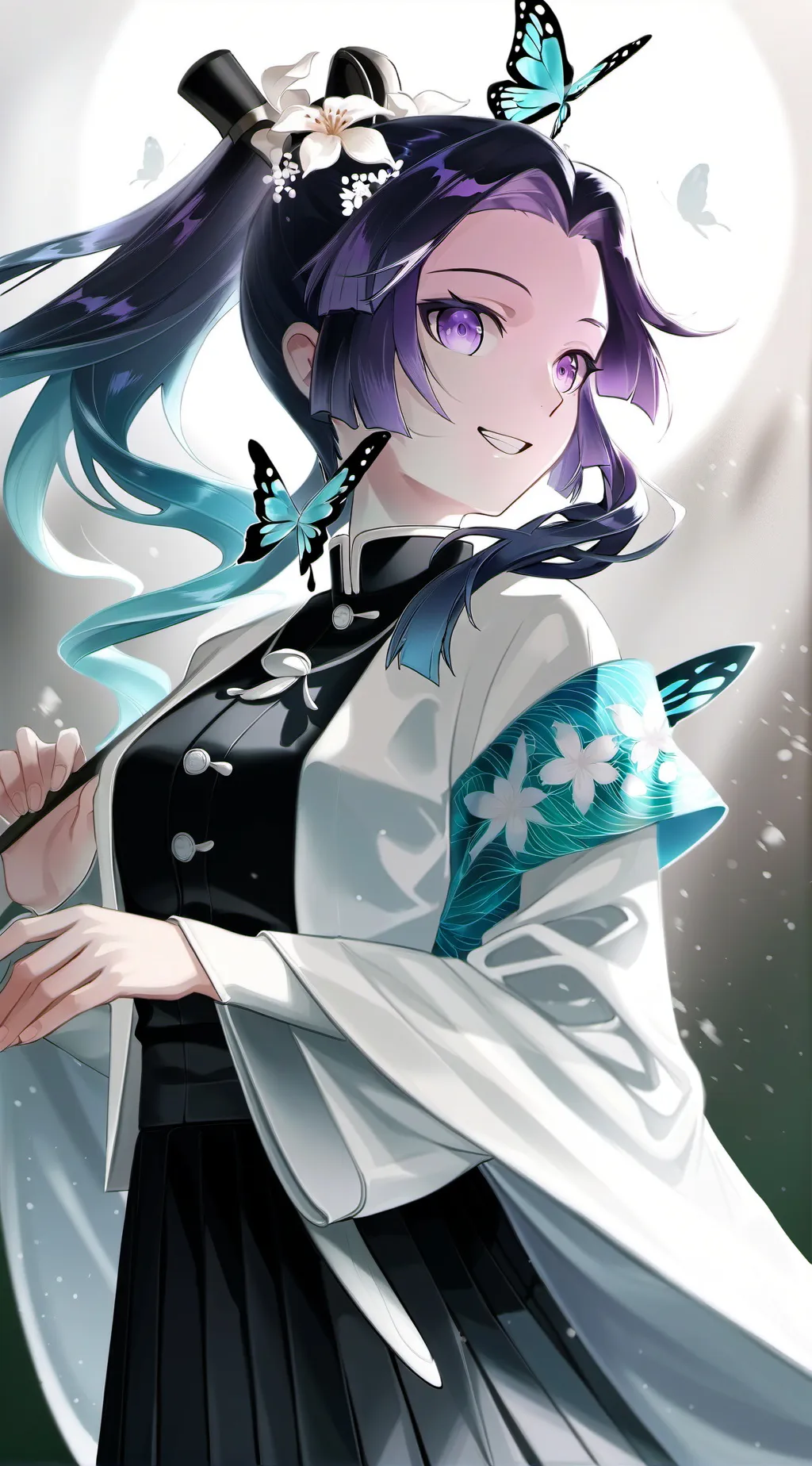 ai character: GIYUSHINO background