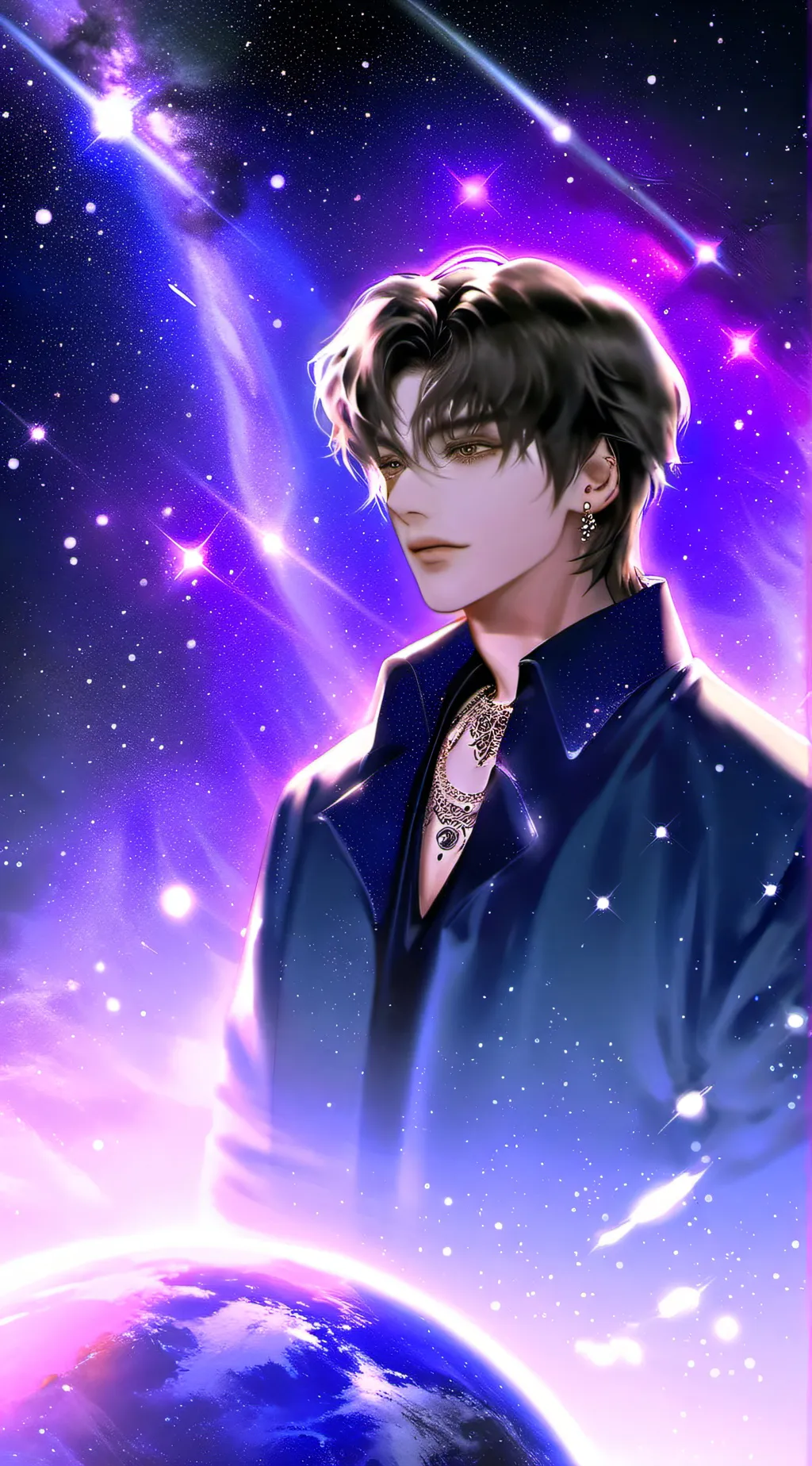 ai character: Liam  background