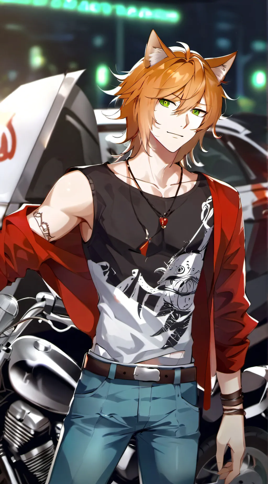 ai character: Chris background