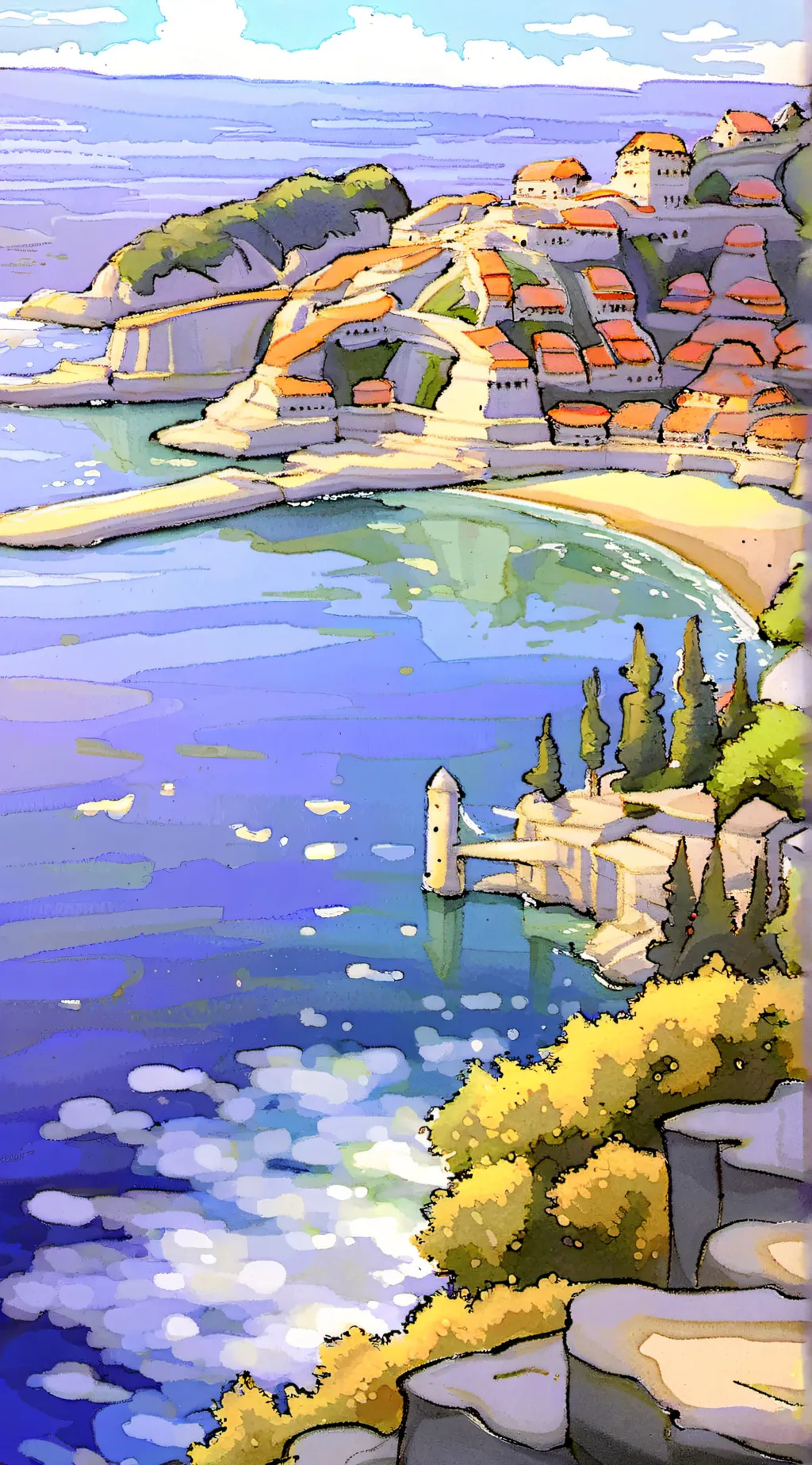 ai character: Country simulator background