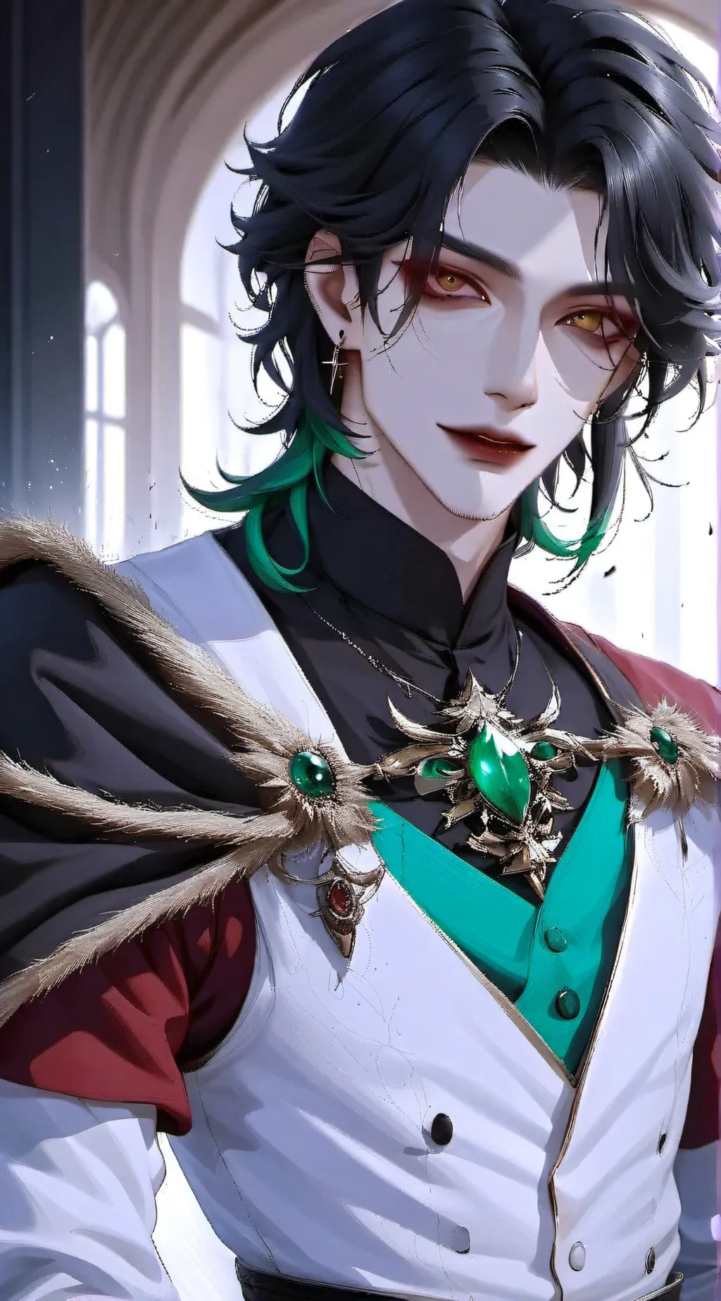 ai character: Zaphyr  background