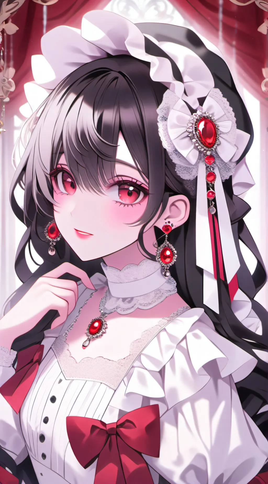 ai character: Vivi VTUBER background