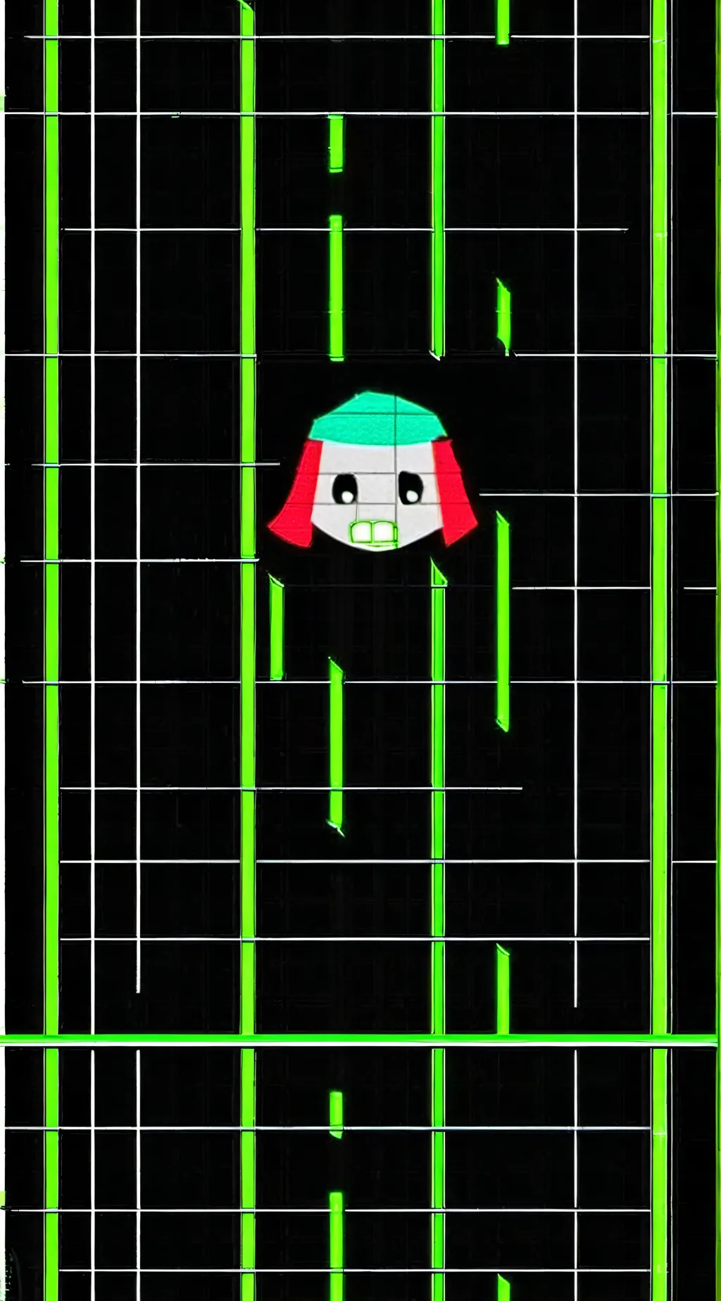 ai character: creeper background