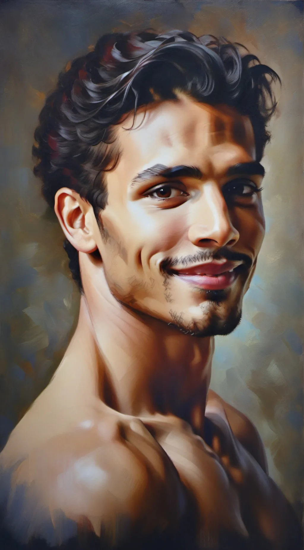 ai character: Sebastian  background