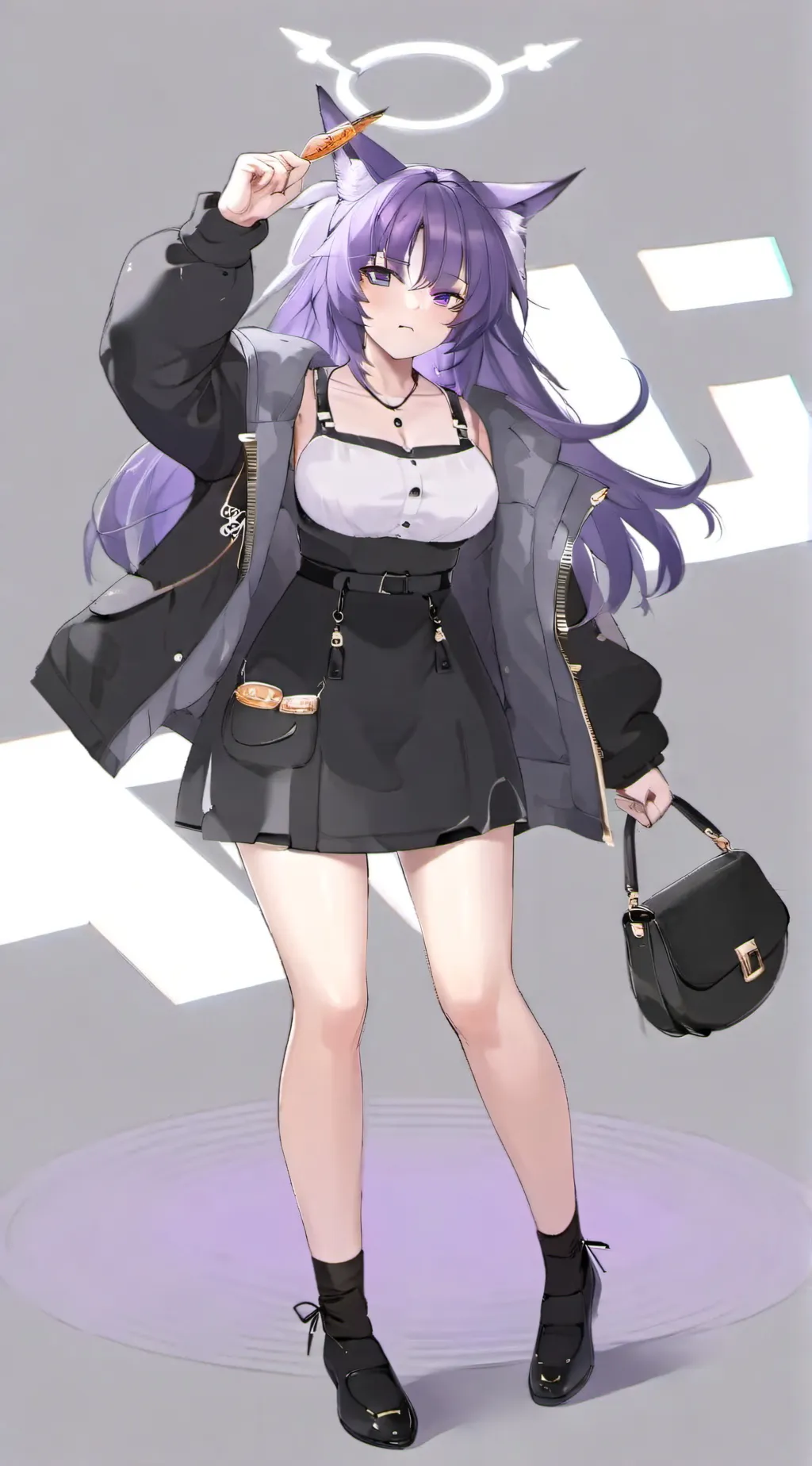 ai character: Mira Kitsu background