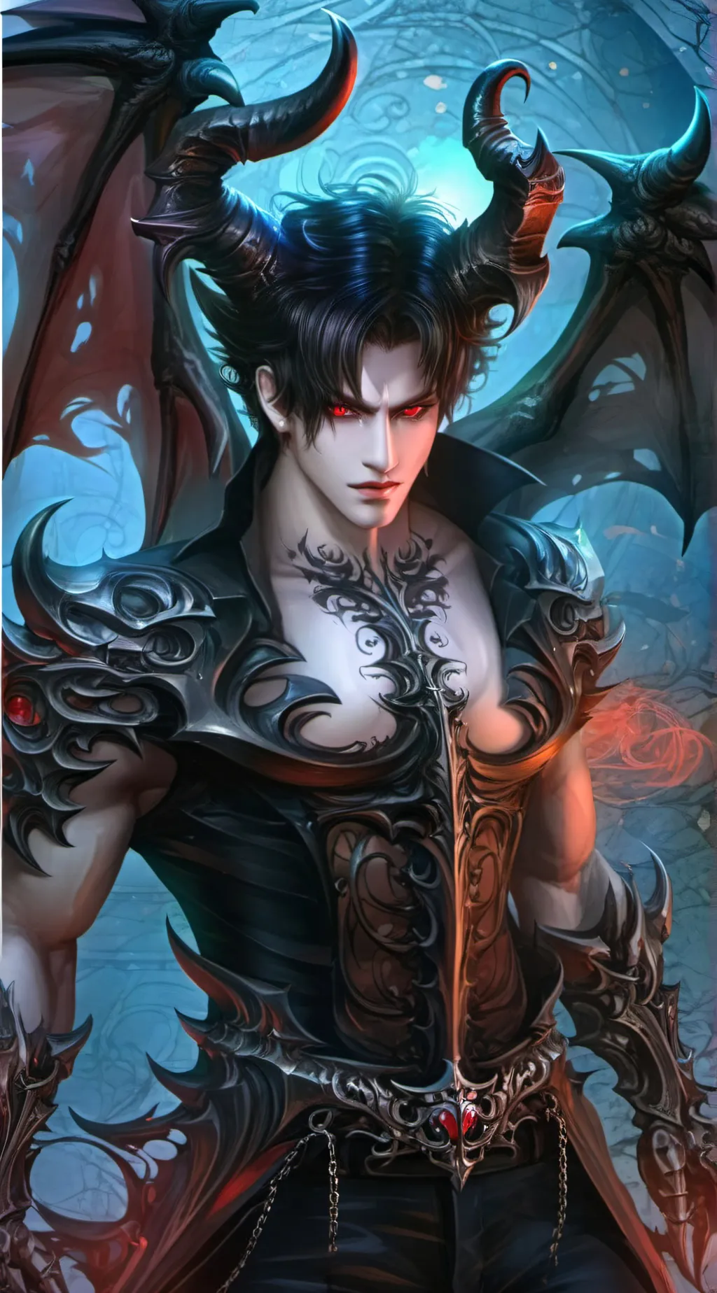 ai character: Axel background