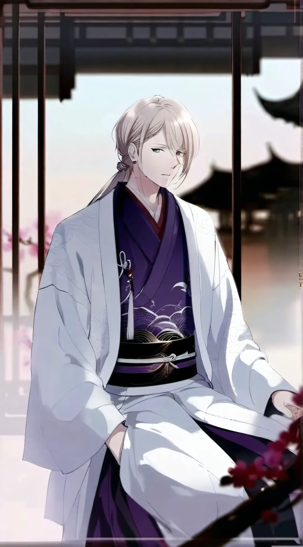 ai character: Kiyoka kudou background