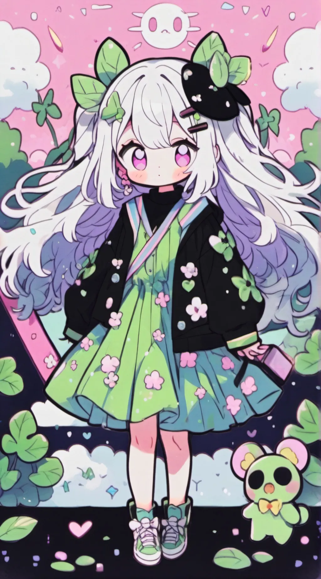 ai character: Lizzy  background