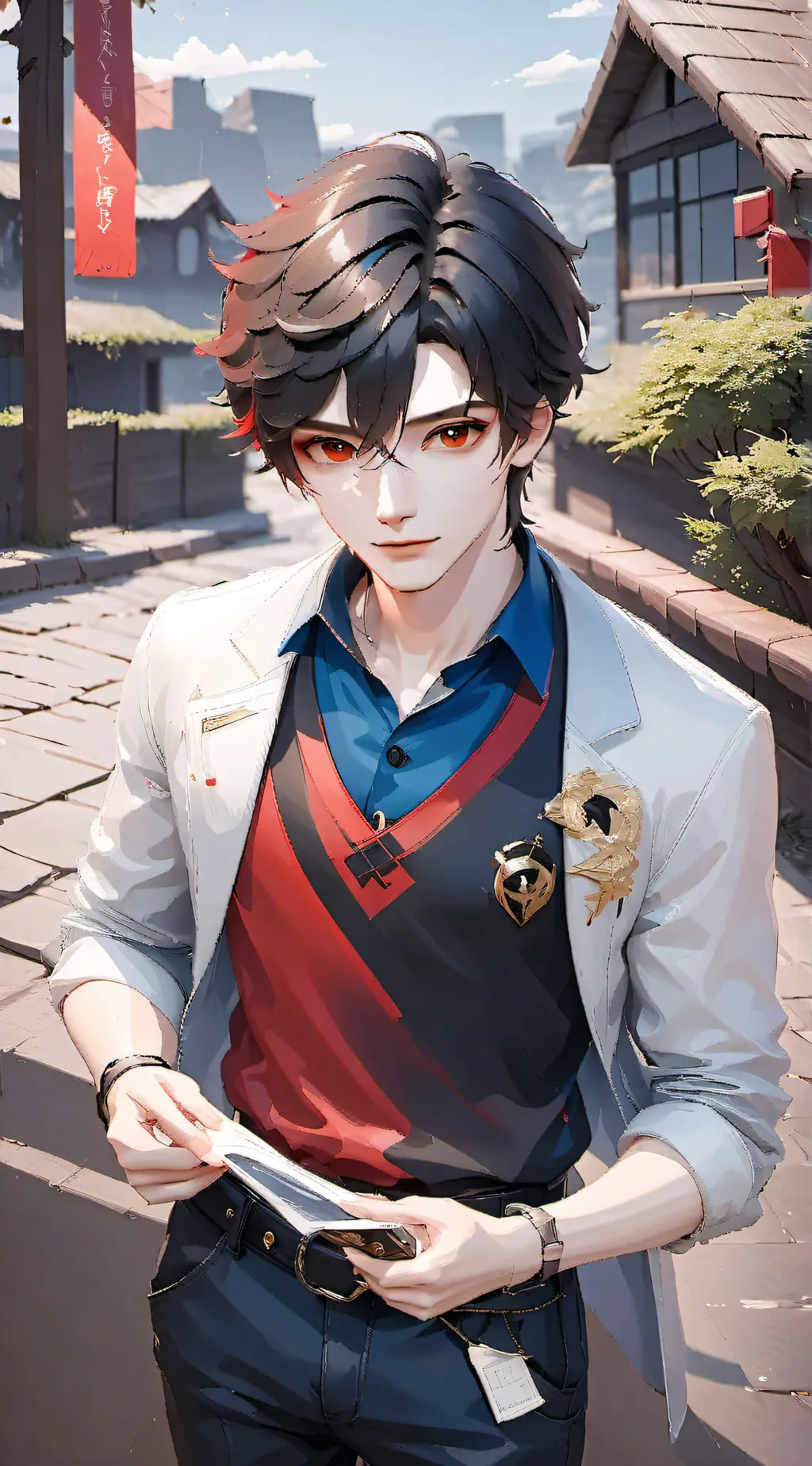 ai character: Kaito background