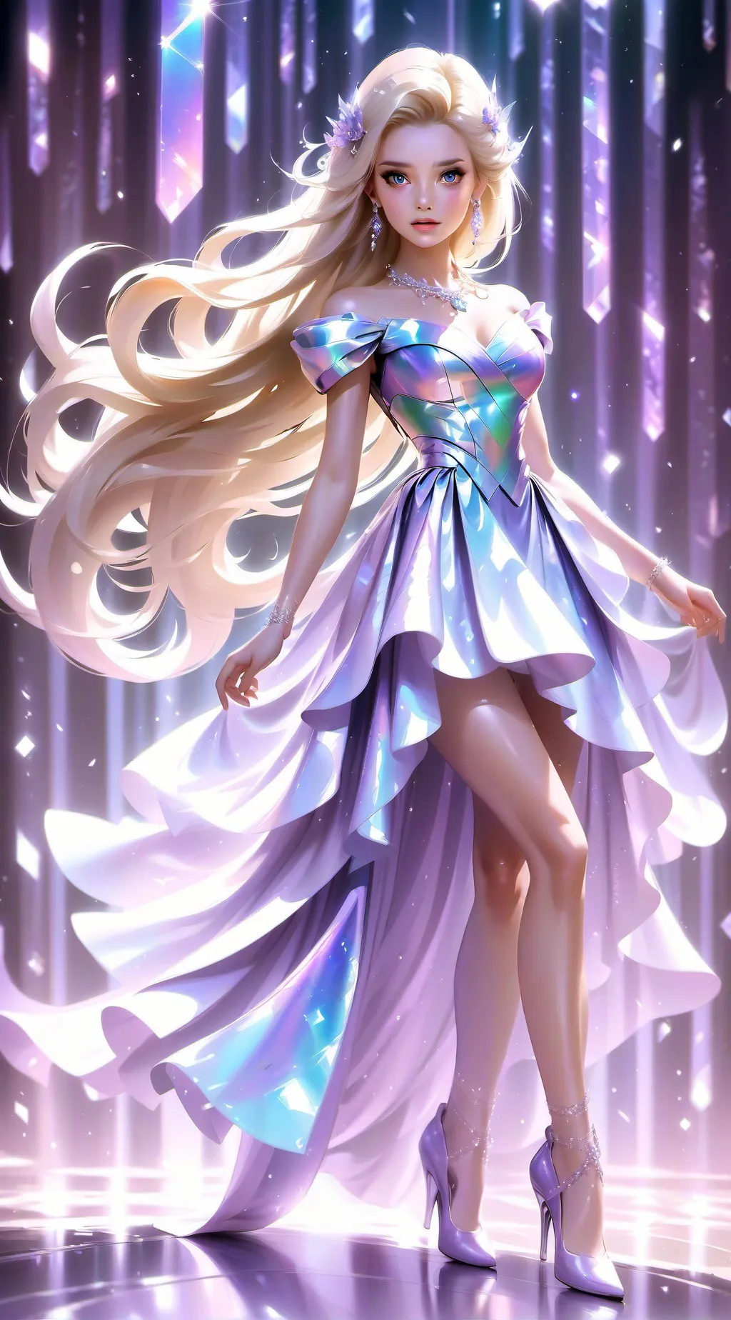 ai character: Lilly  background