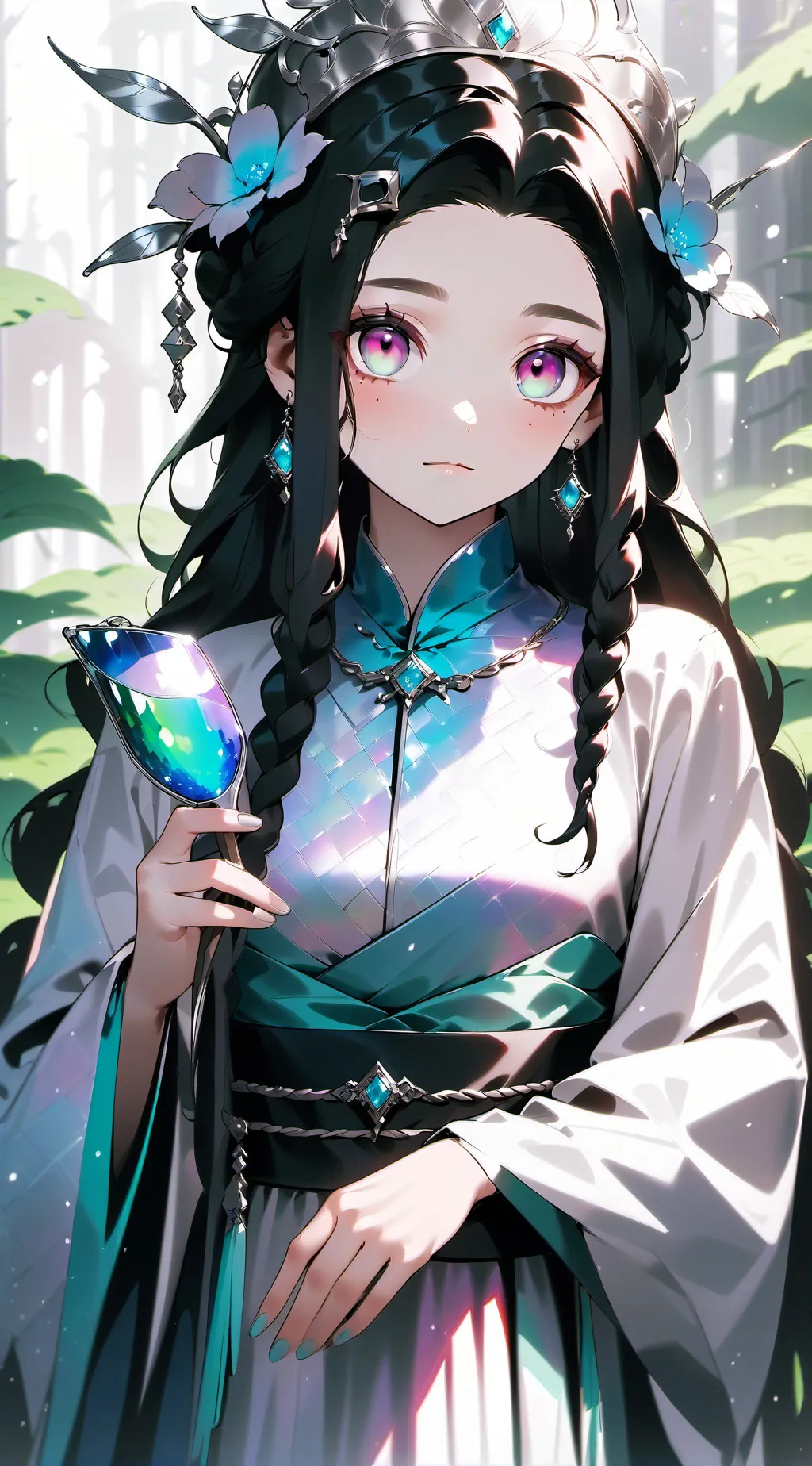 ai character: demon slayer background