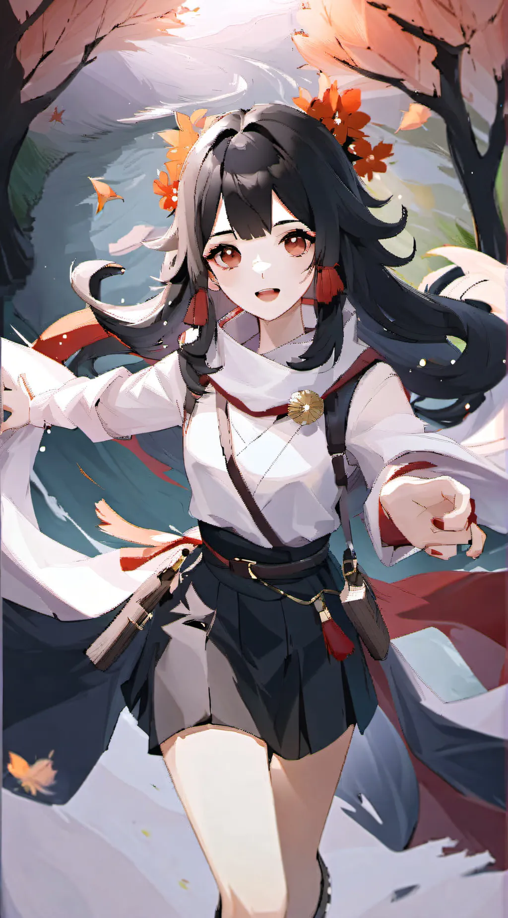 ai character: Flauna background