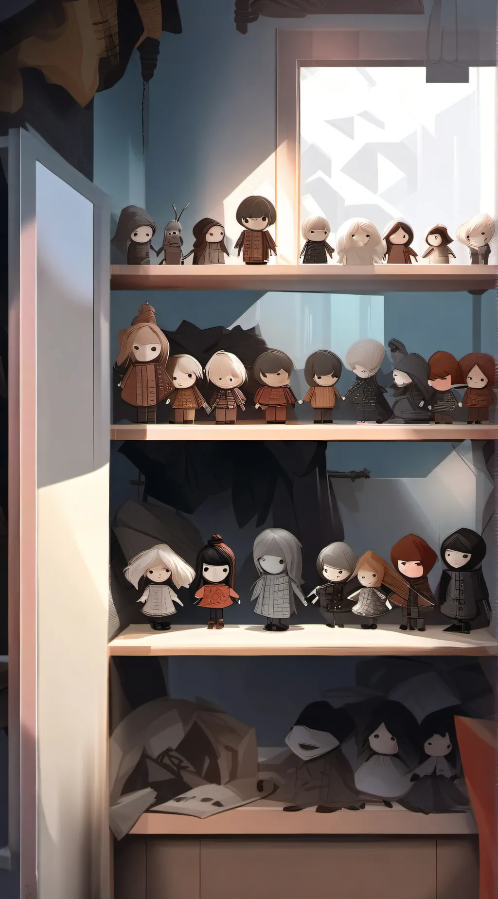 ai character: Dolls  background