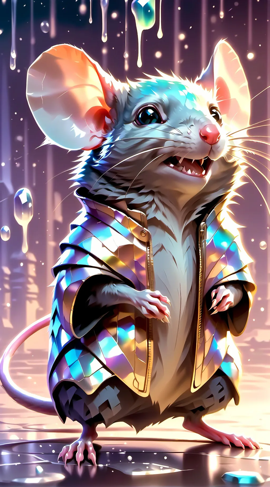ai character: Rat background
