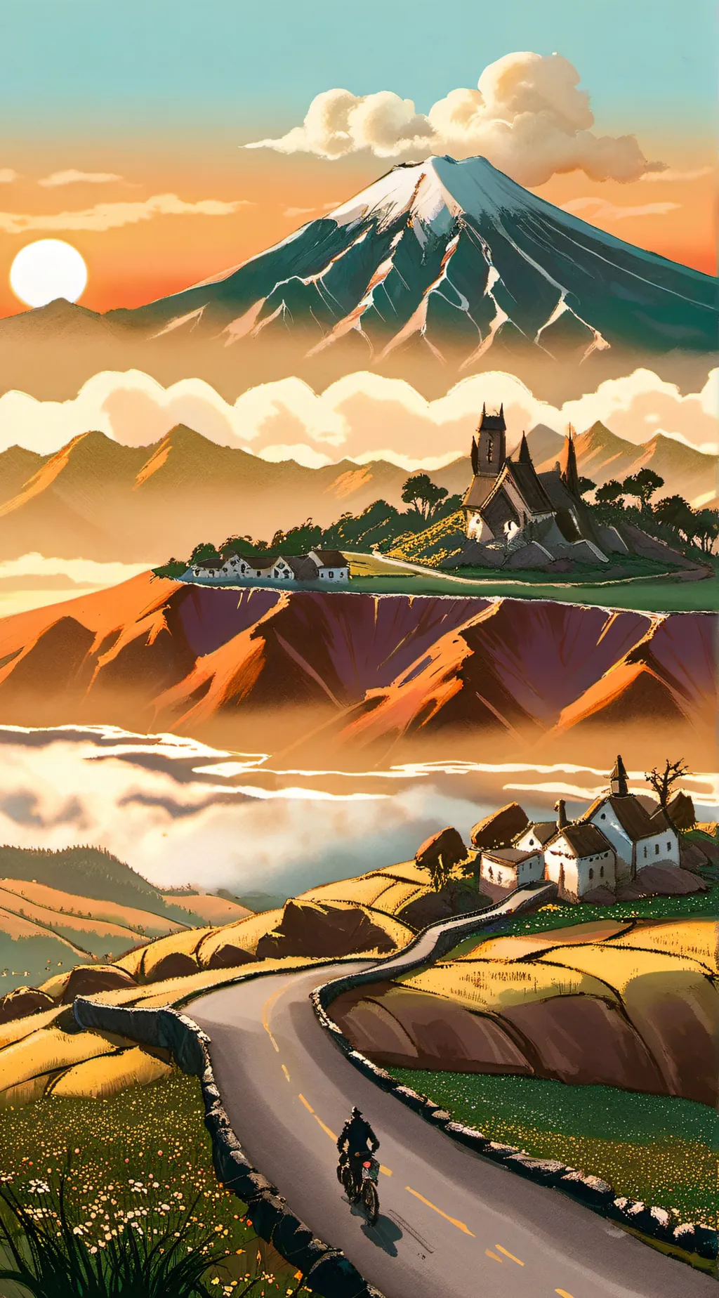 ai character: roadtrip time!!! background