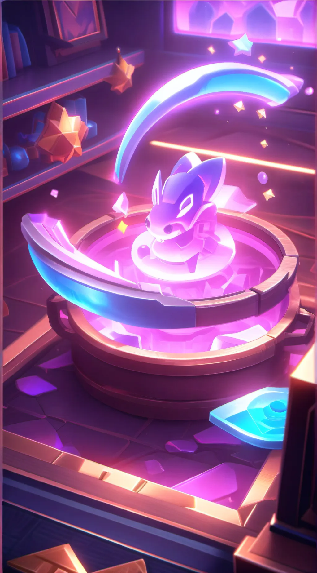 ai character: maykkia queen   background