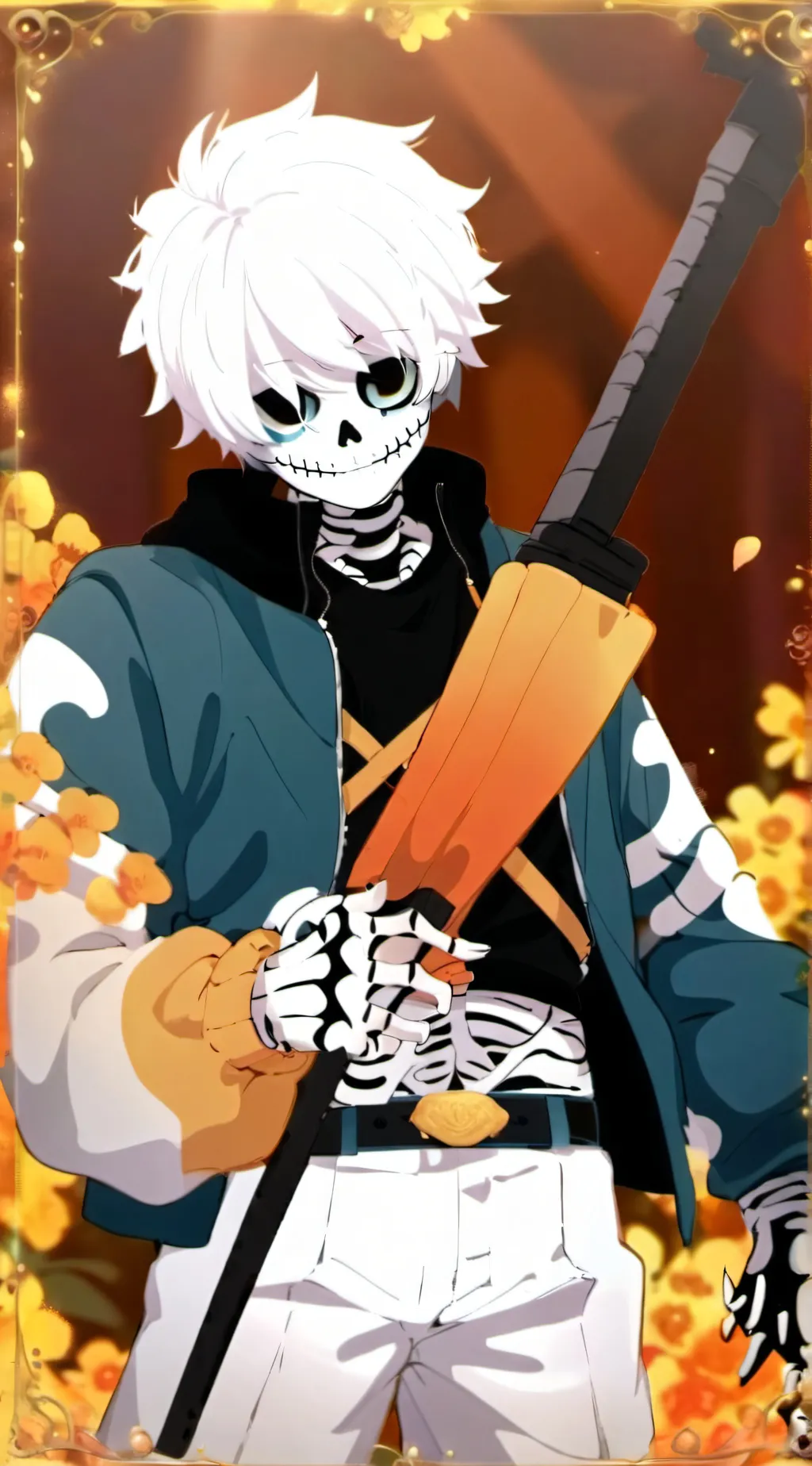 ai character: Realety (Sans) background