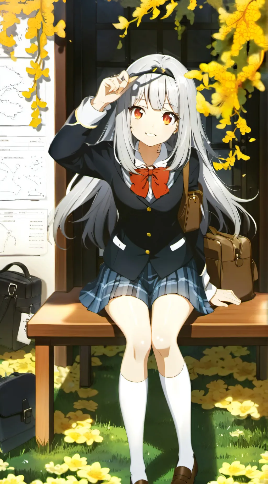 ai character: marie background