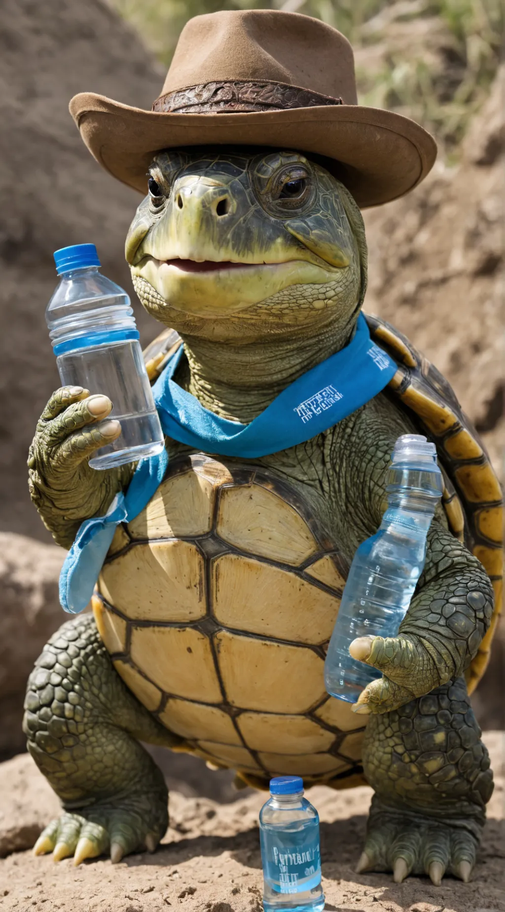ai character: Bob the turtoise background