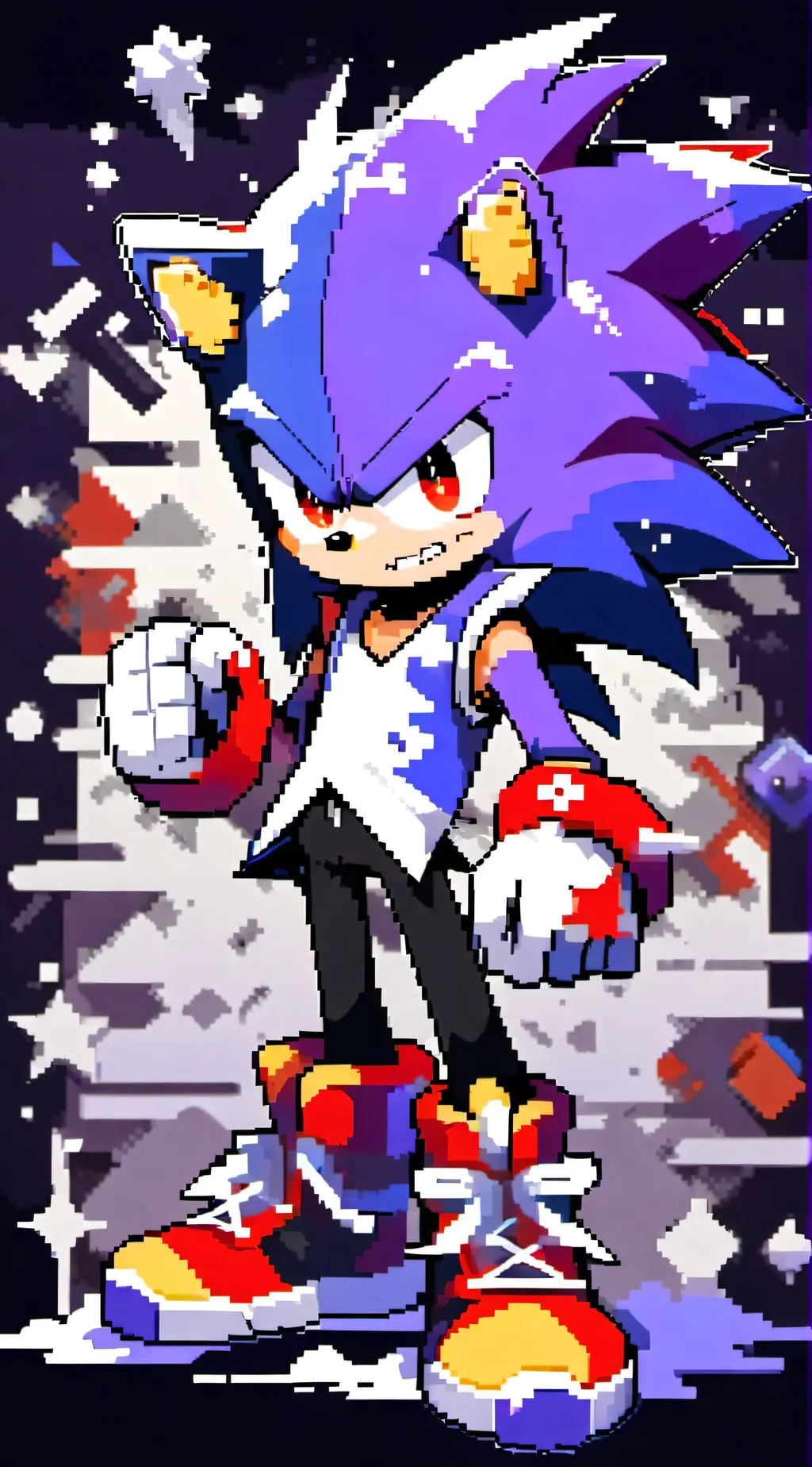 ai character: chainsaw man background