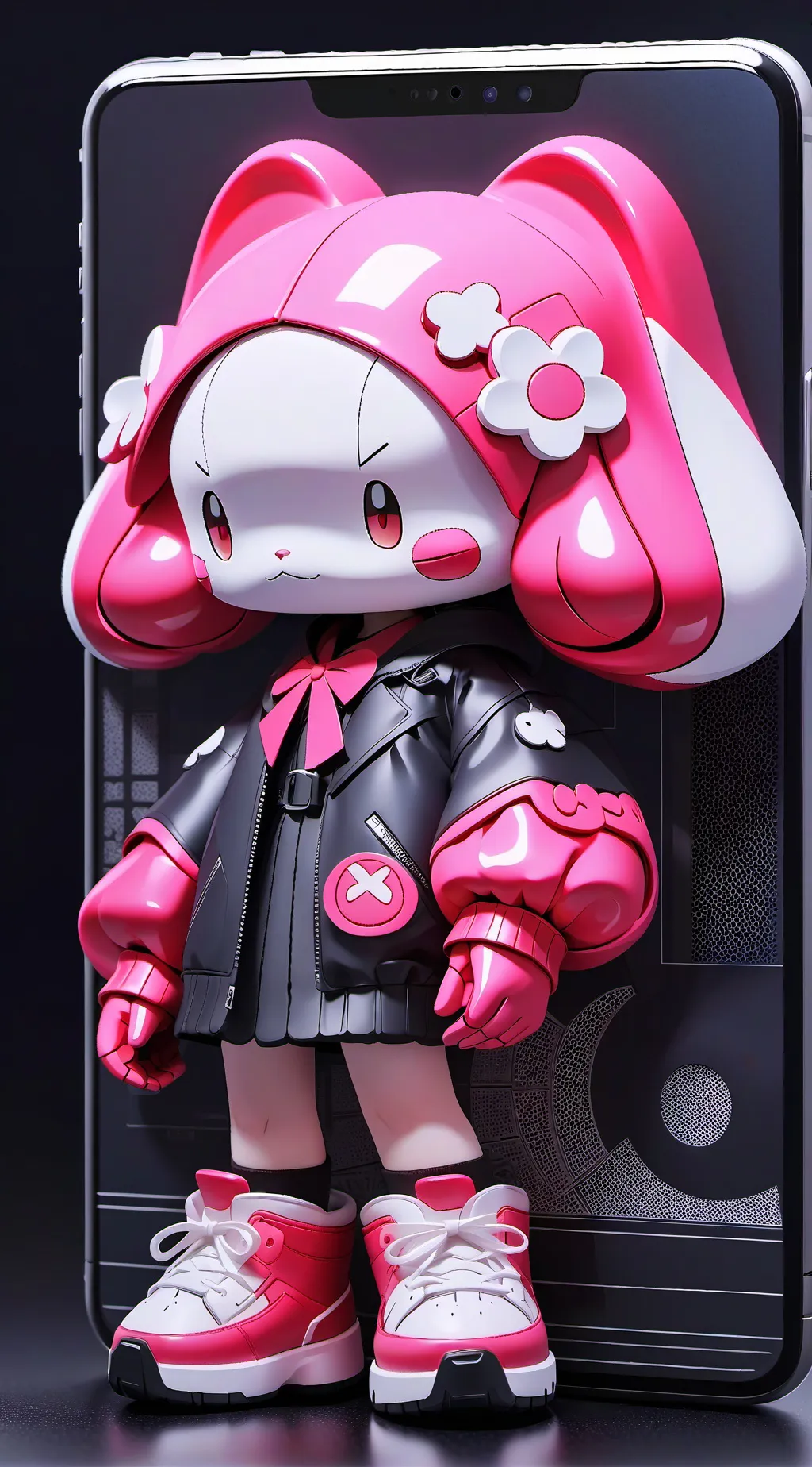 ai character: My melody ￼ background