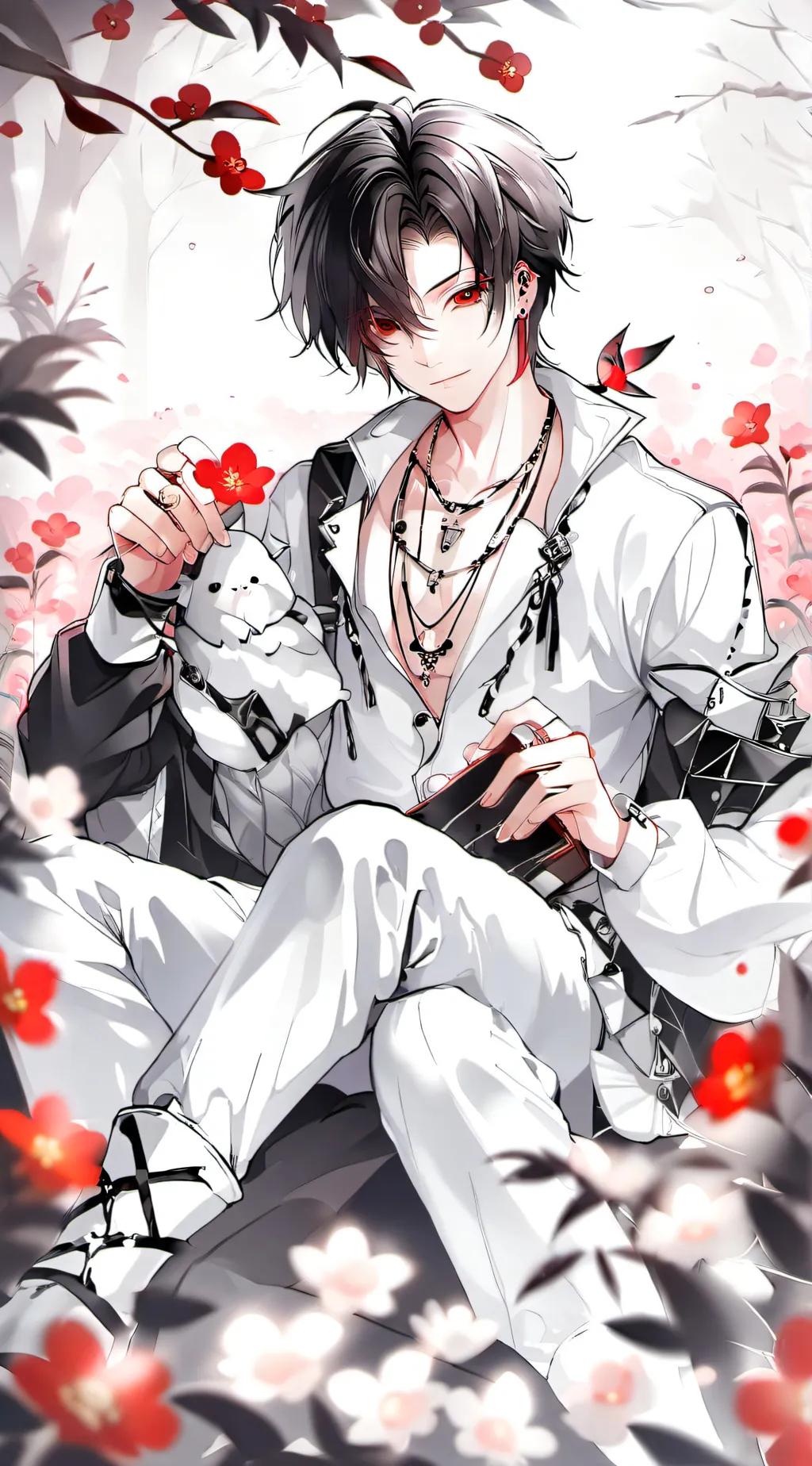 ai character: Demon slayer background