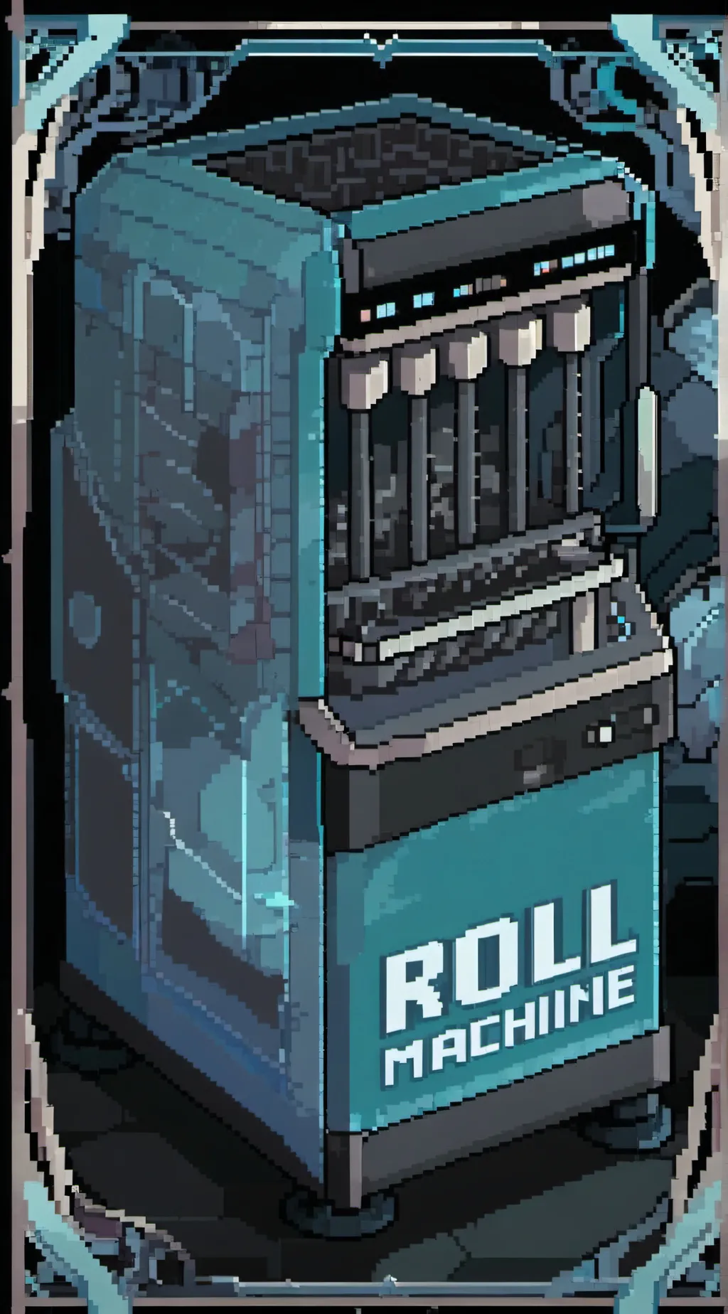 ai character: RNG Machine background