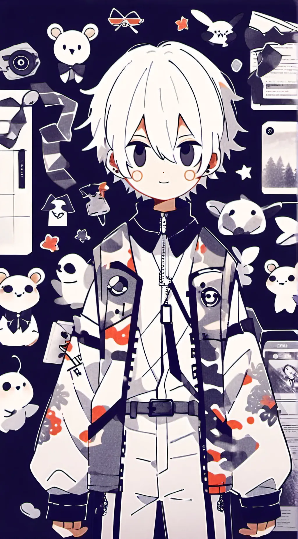 ai character: sc background