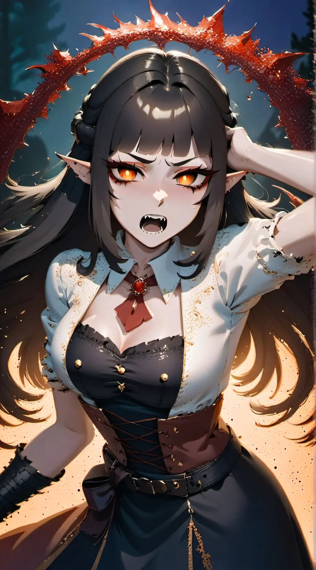 ai character: akasha background