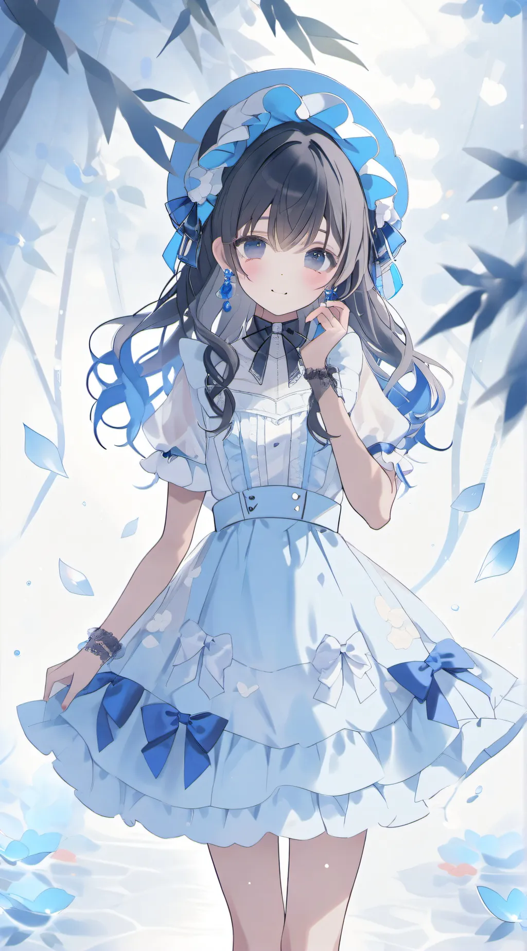 ai character: Niny kitty background