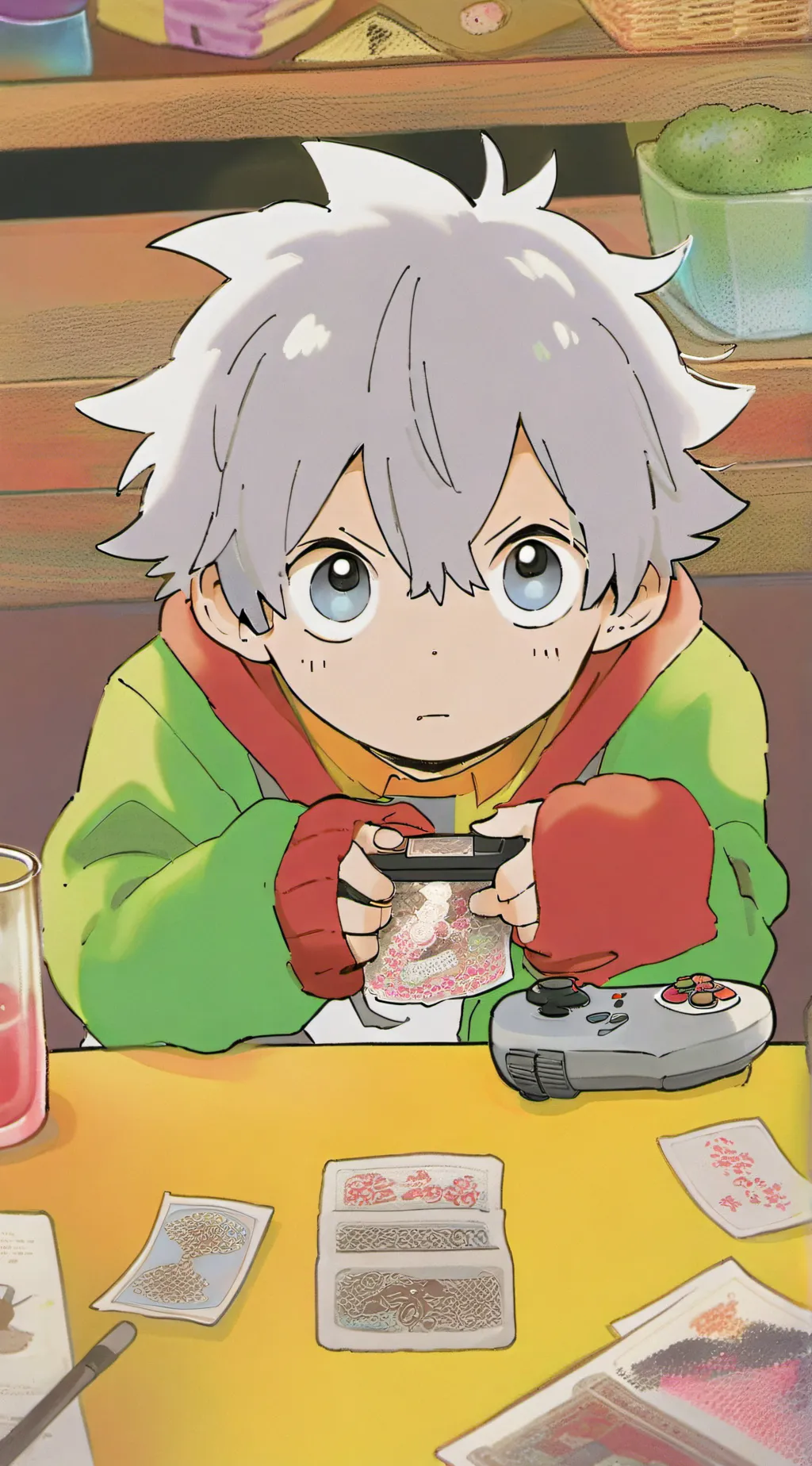 ai character: Puffs gaming 81  background