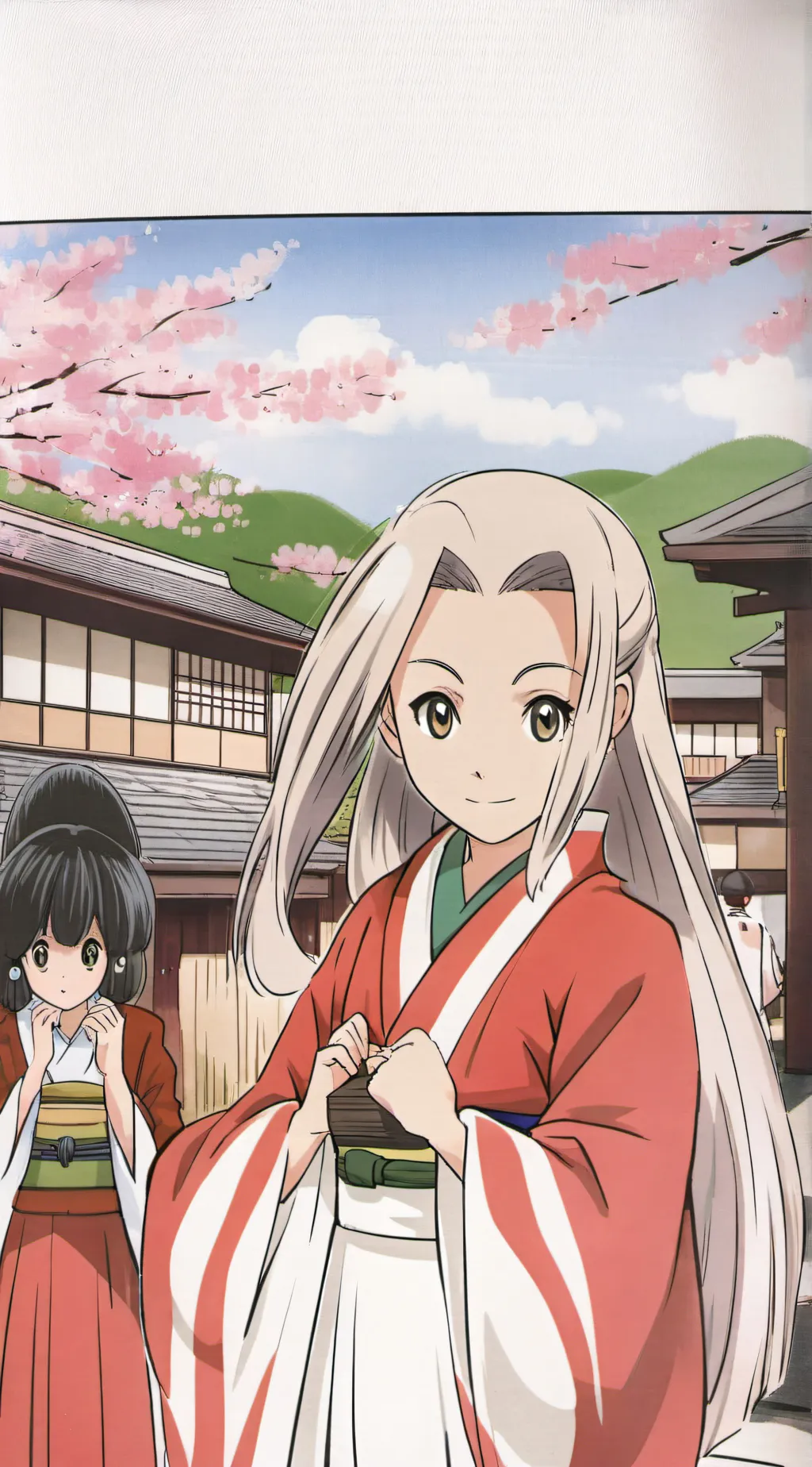 ai character: Bathhouse  background