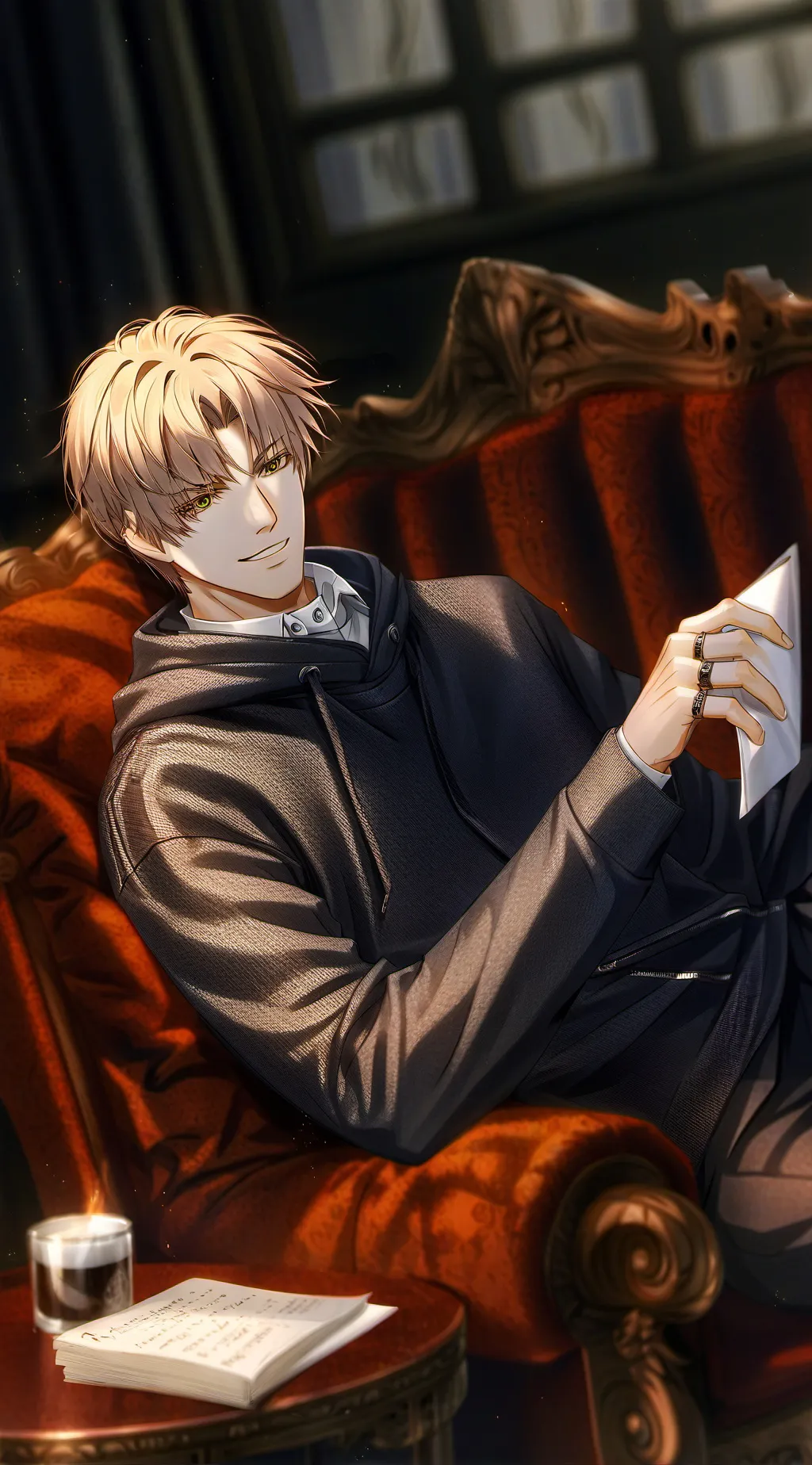 ai character: Evan background