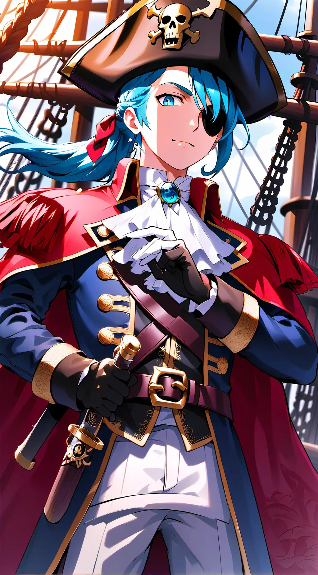 ai character: The ship background