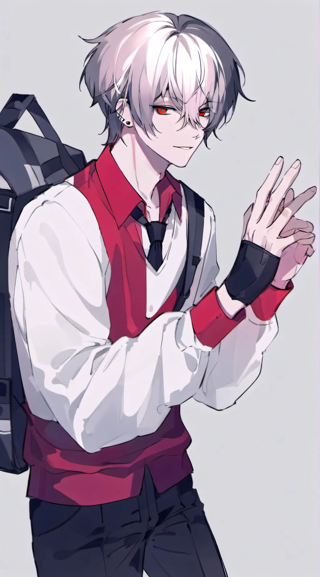 ai character: 关野 background