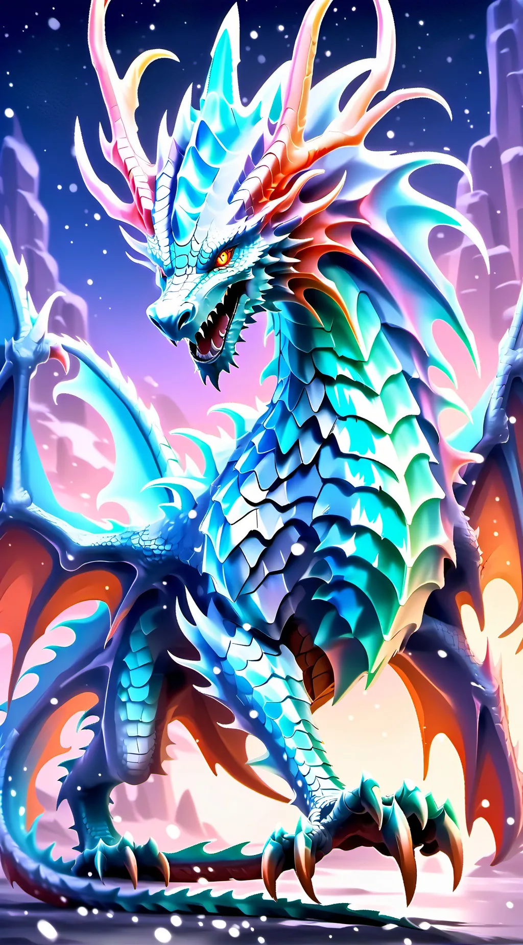 ai character: DRAGON KINGDOMS  background