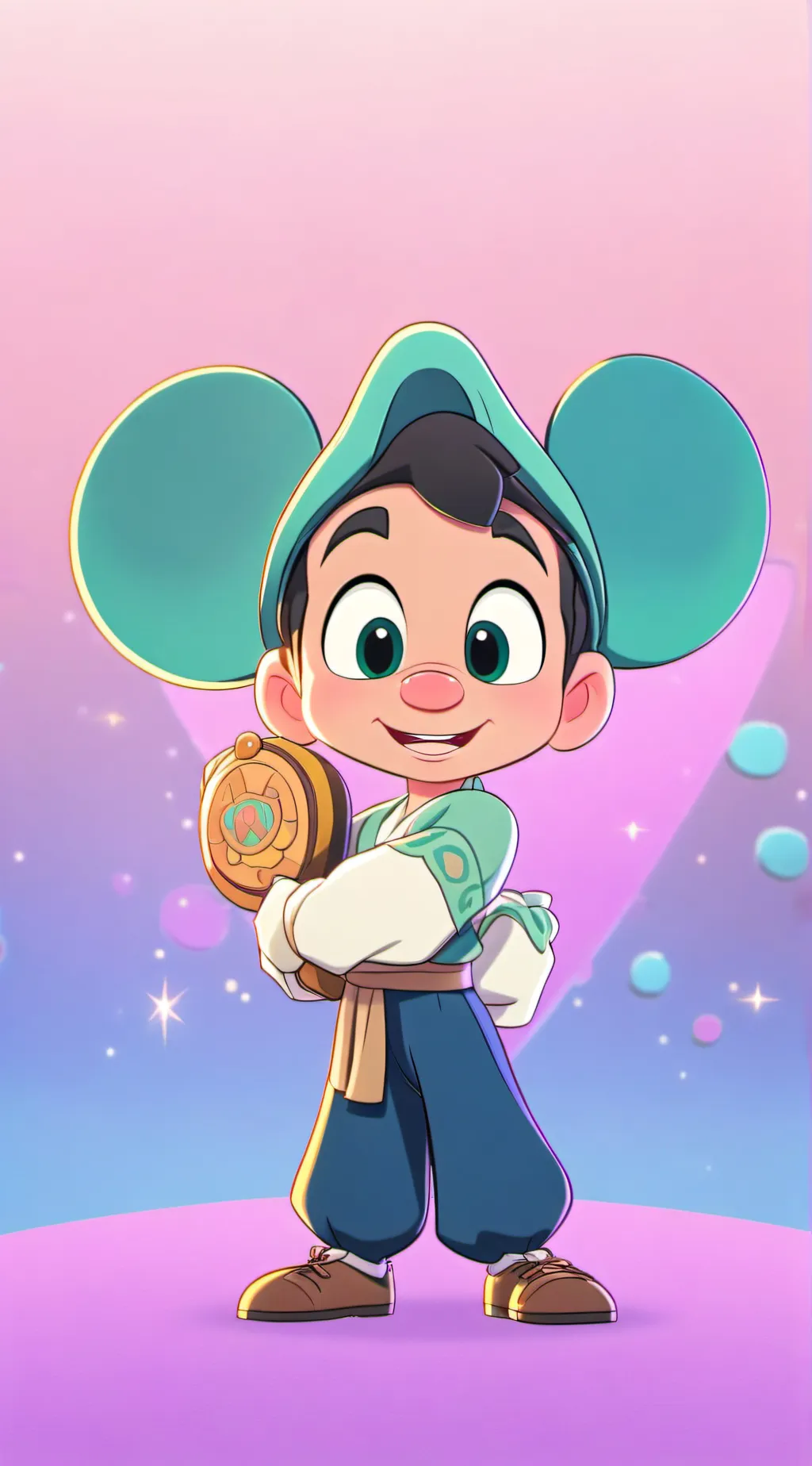 ai character: Deku vs you background