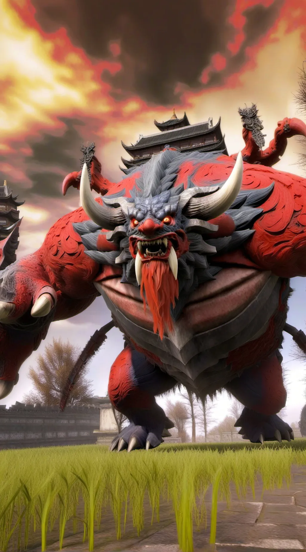 ai character: Shaolin Beast background