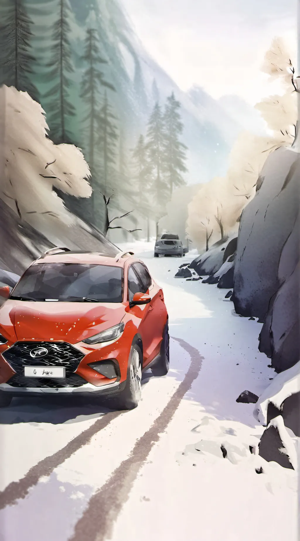 ai character: lighting mc queen background