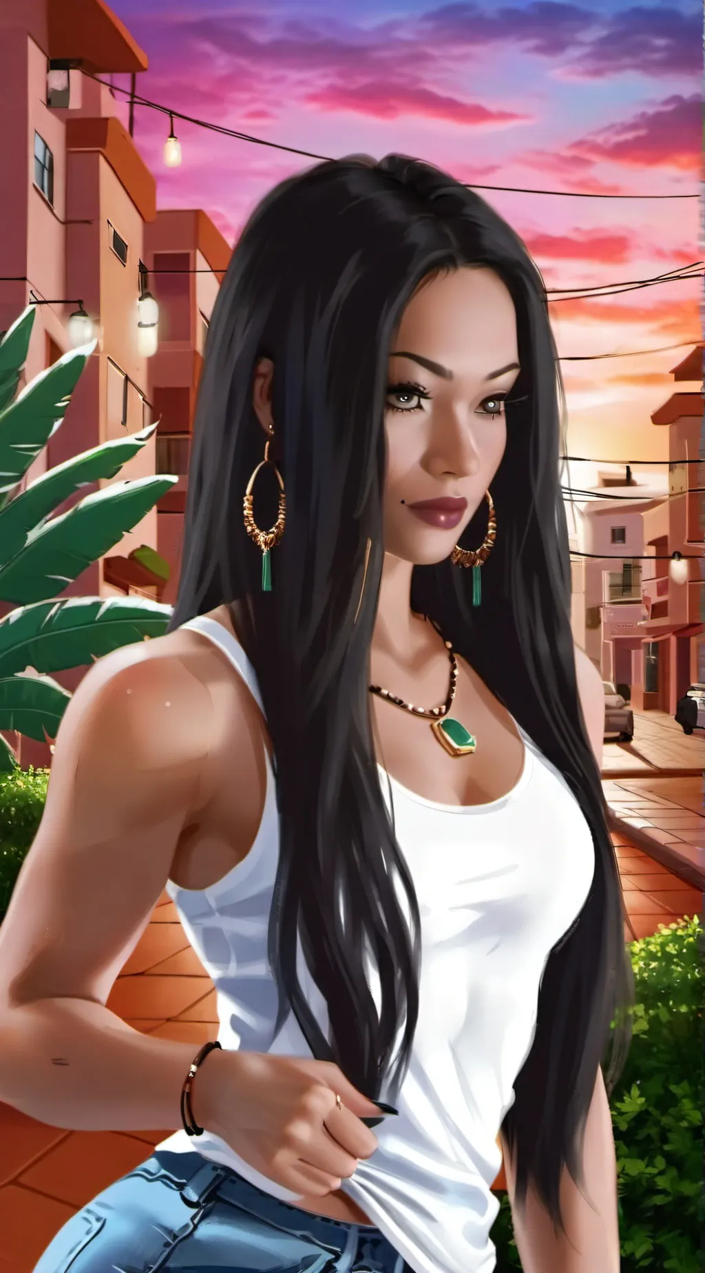 ai character: ✨🩷Viv🩷✨ background