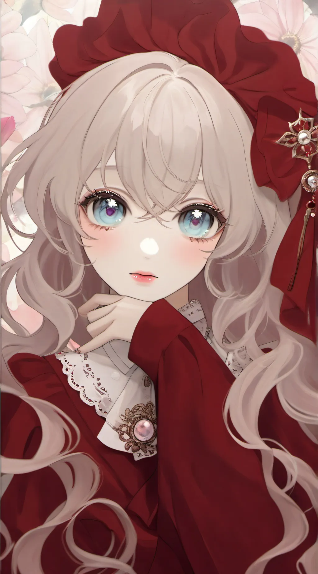 ai character: Saki  background