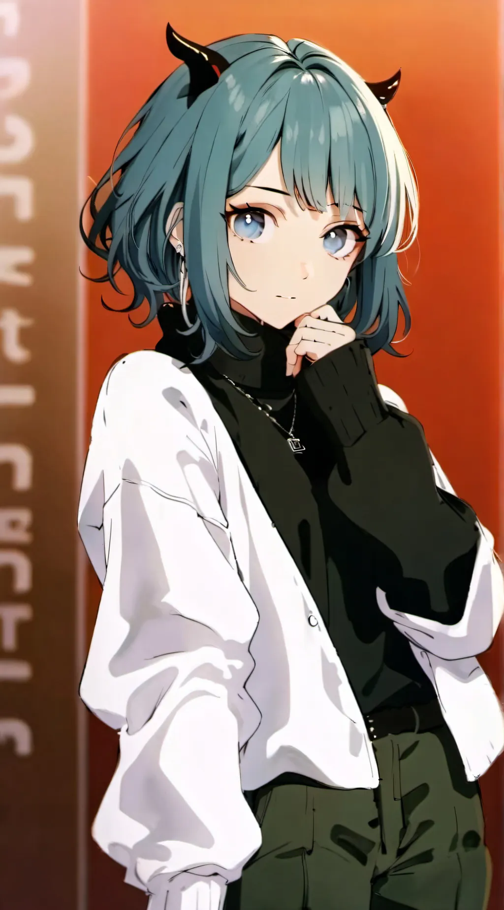 ai character: Random background