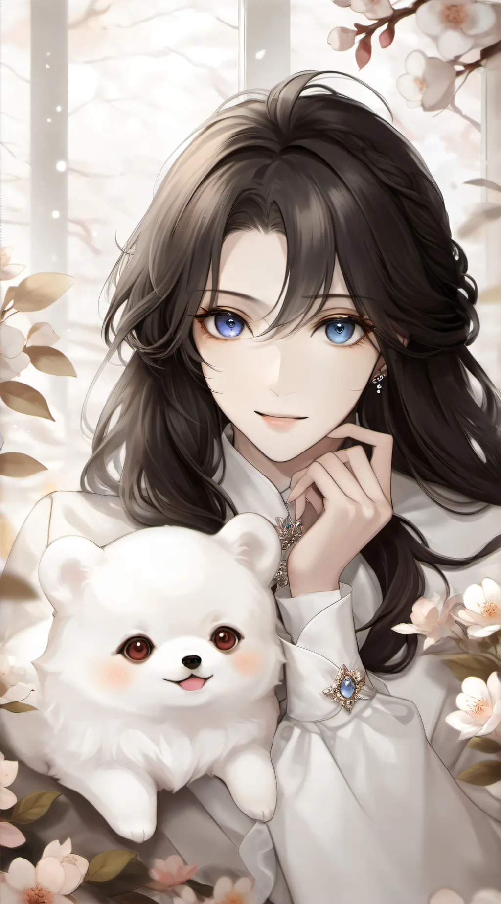 ai character: 林徽墨 background