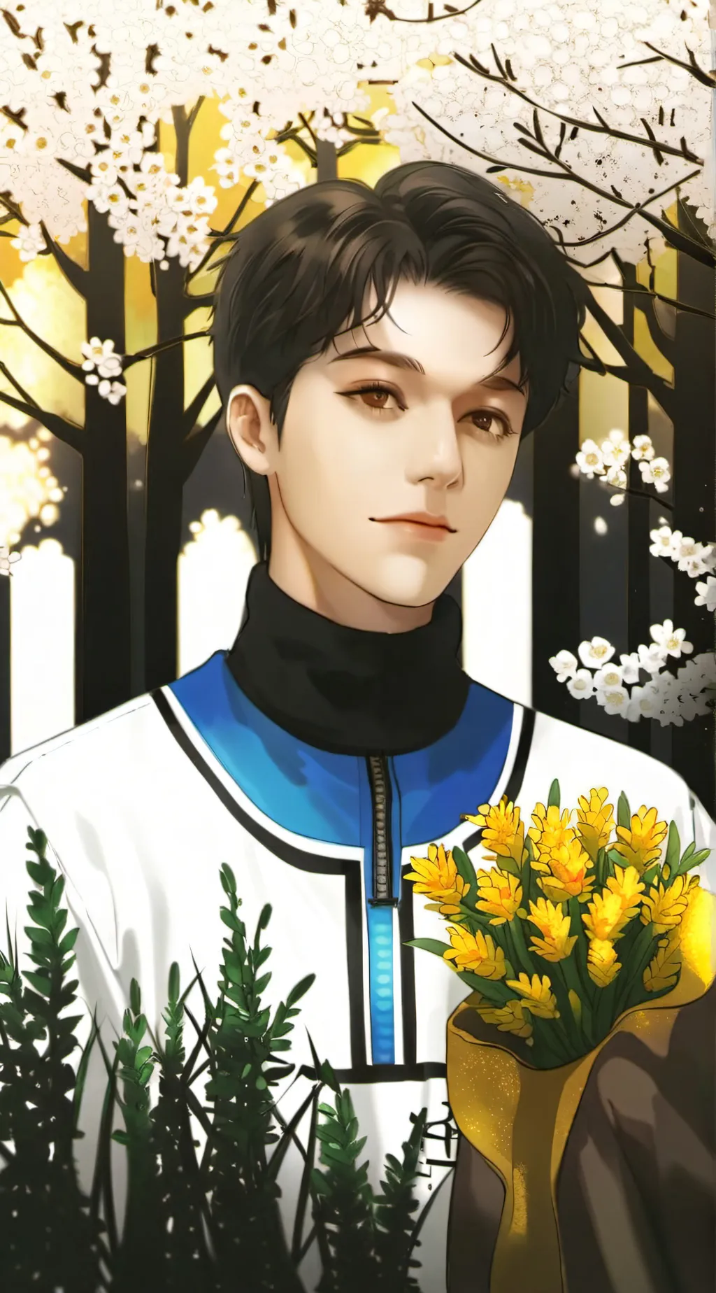 ai character: Irvin  background