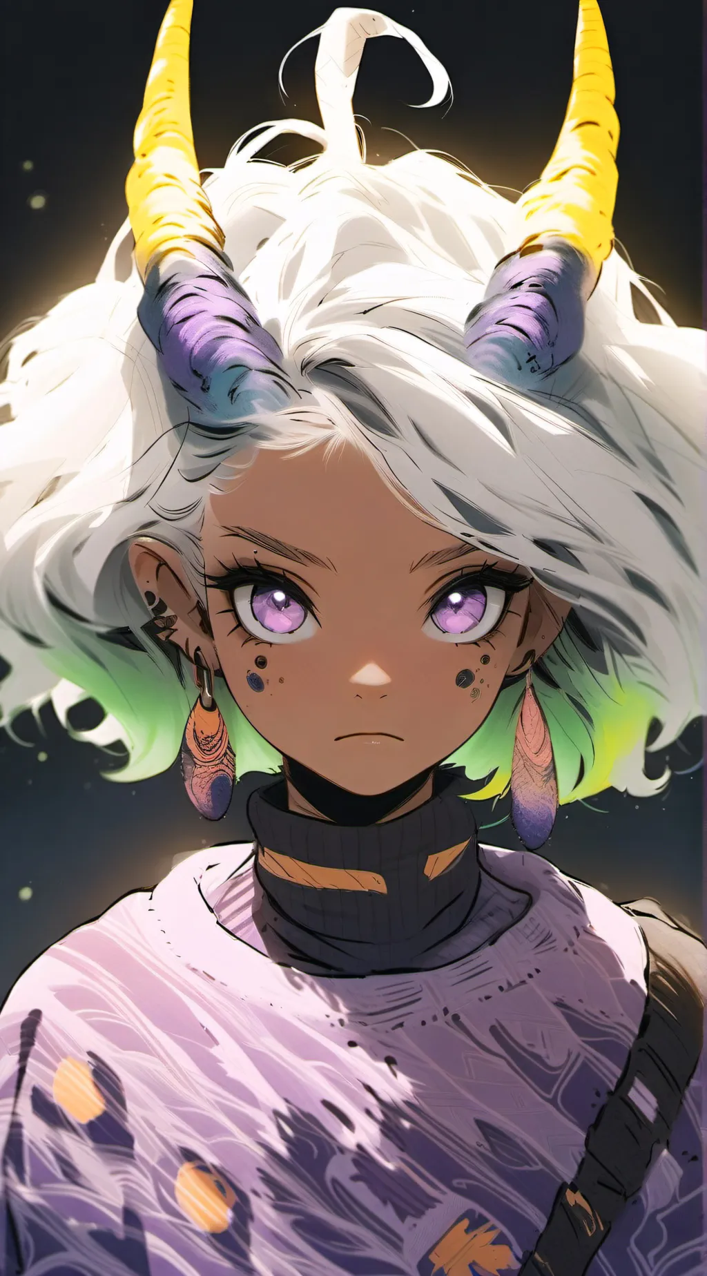 ai character: Lui ⚫️ background