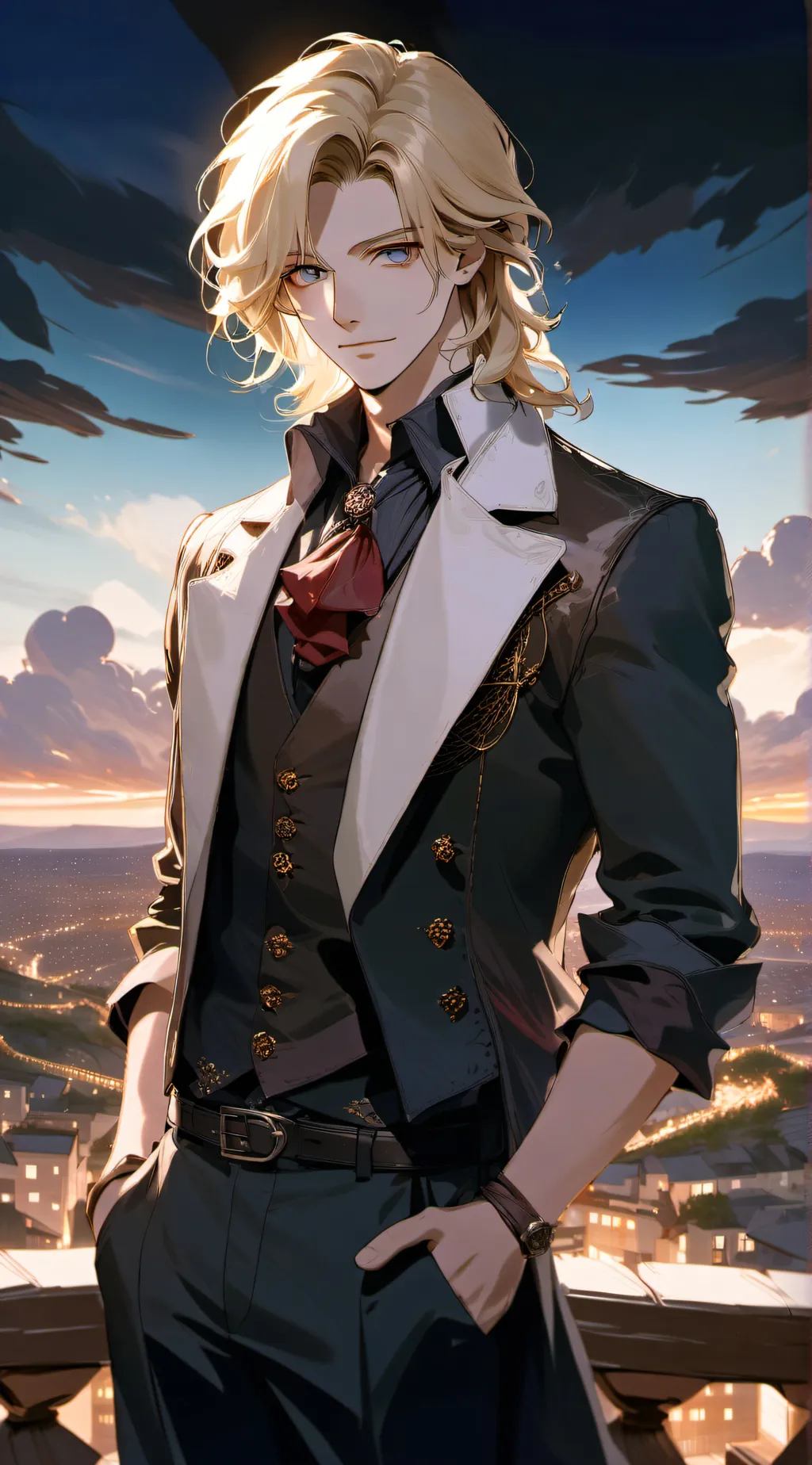 ai character: Kristian background