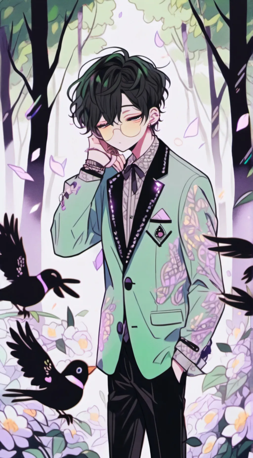 ai character: Oliver background