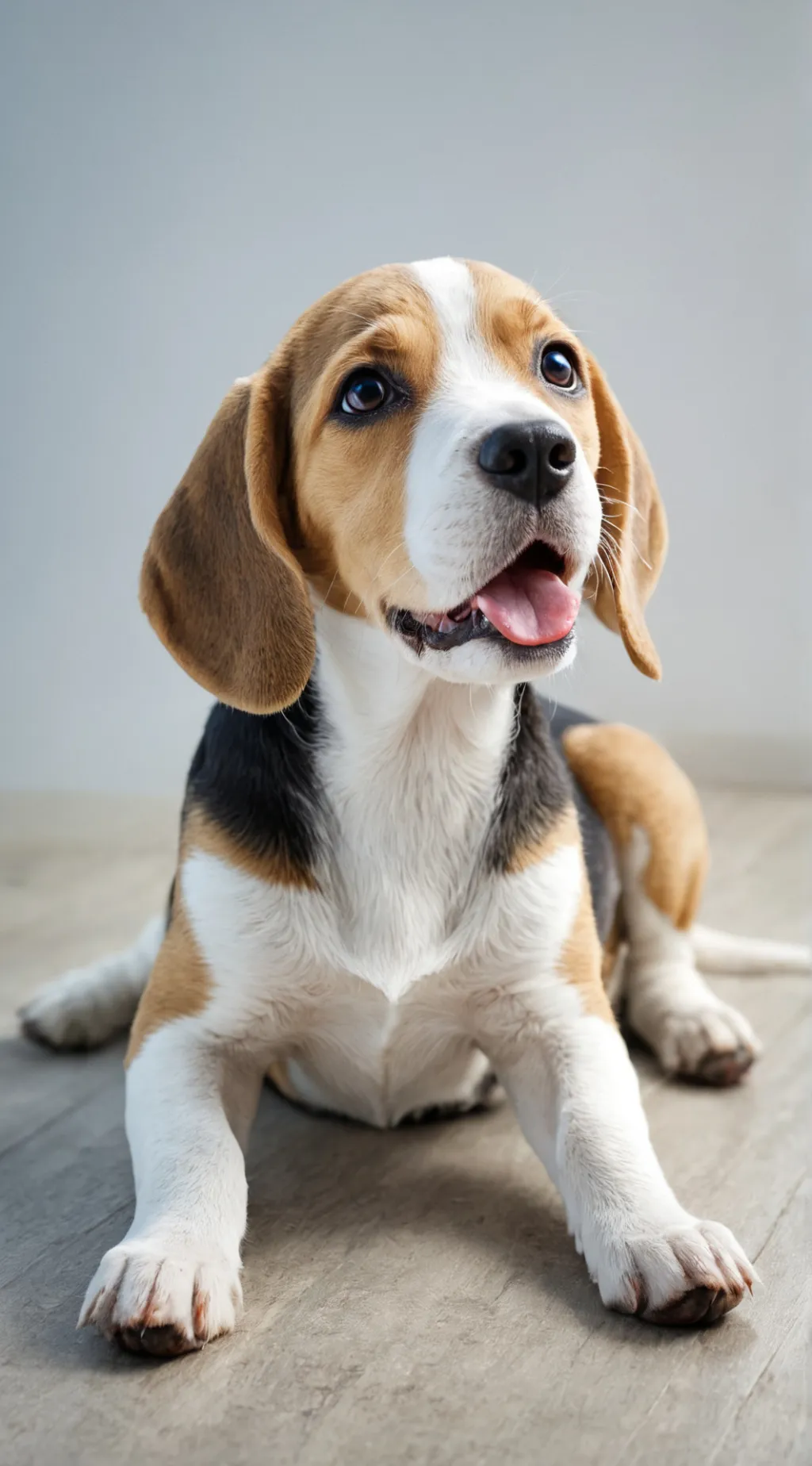 ai character: Beagle  background