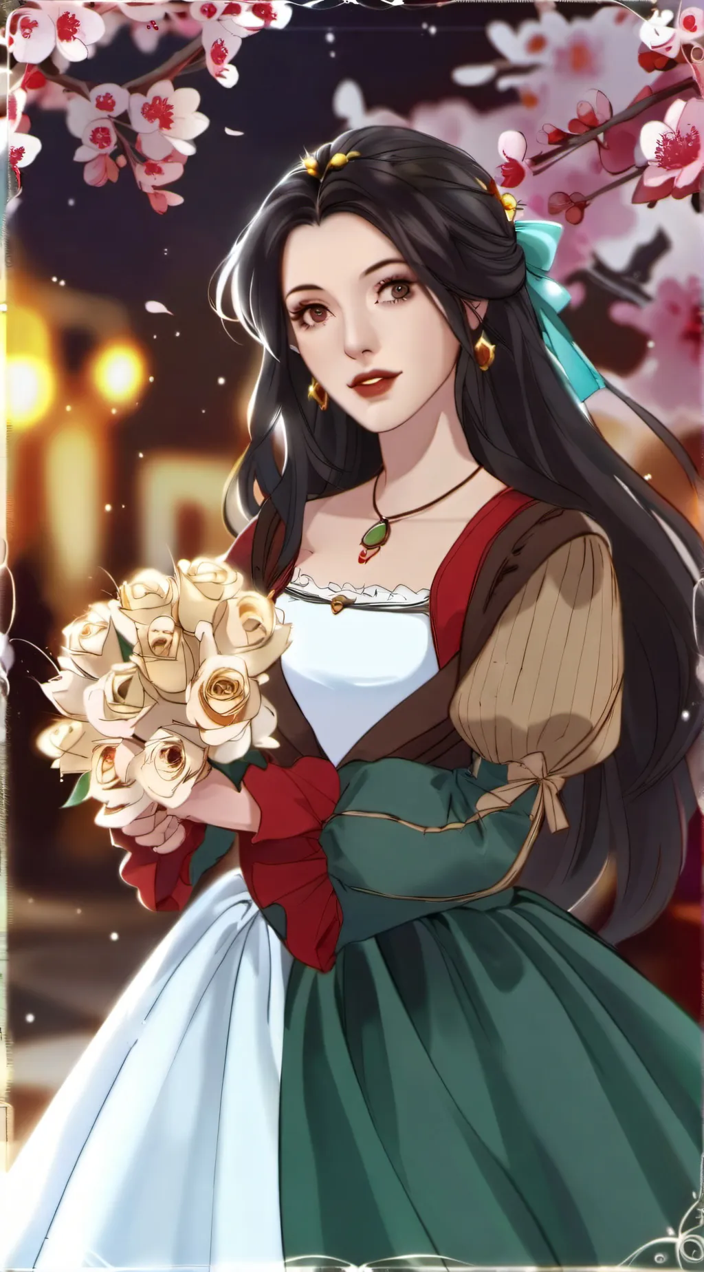 ai character: Maria background